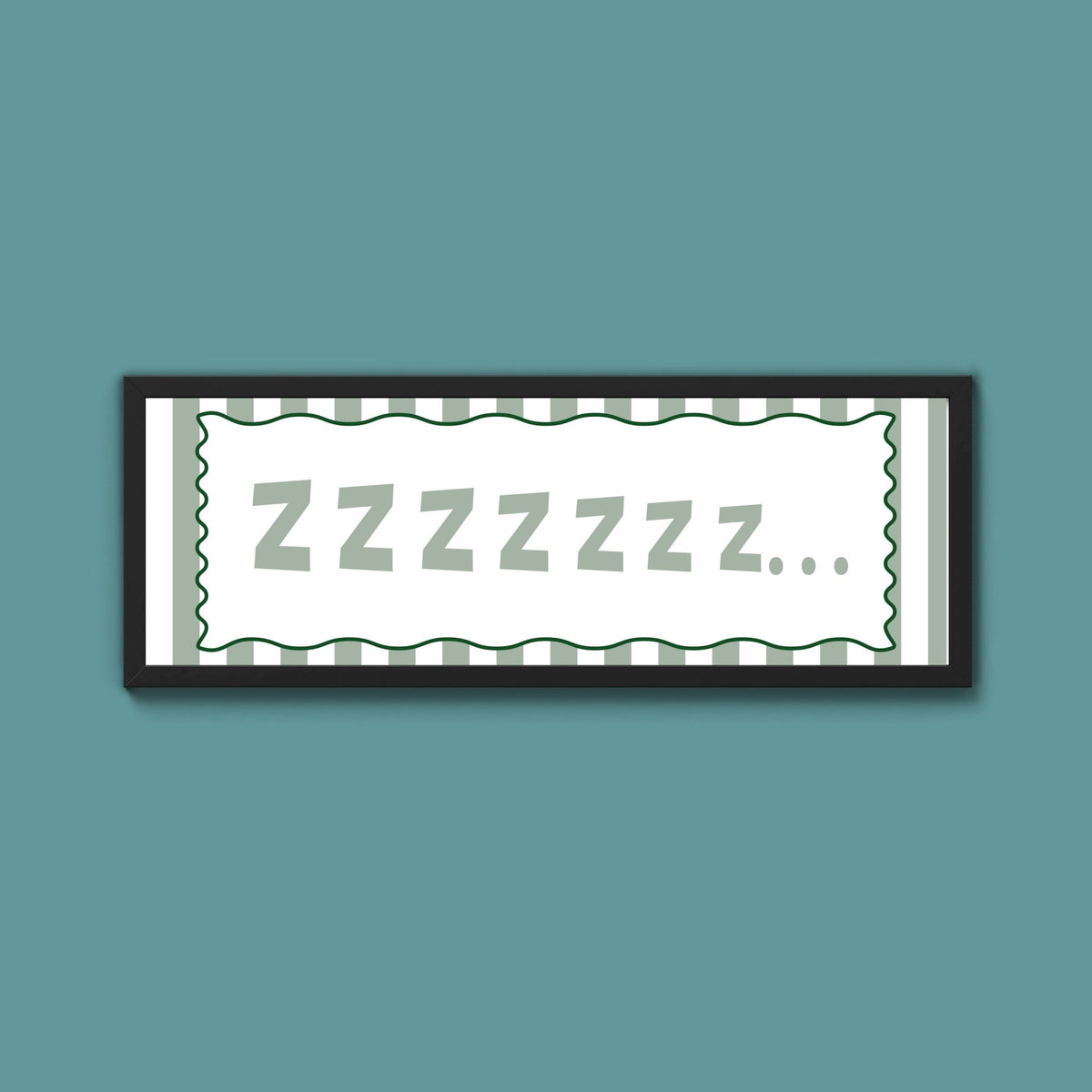 Snooze Zzzzz Framed Print - Above The Door