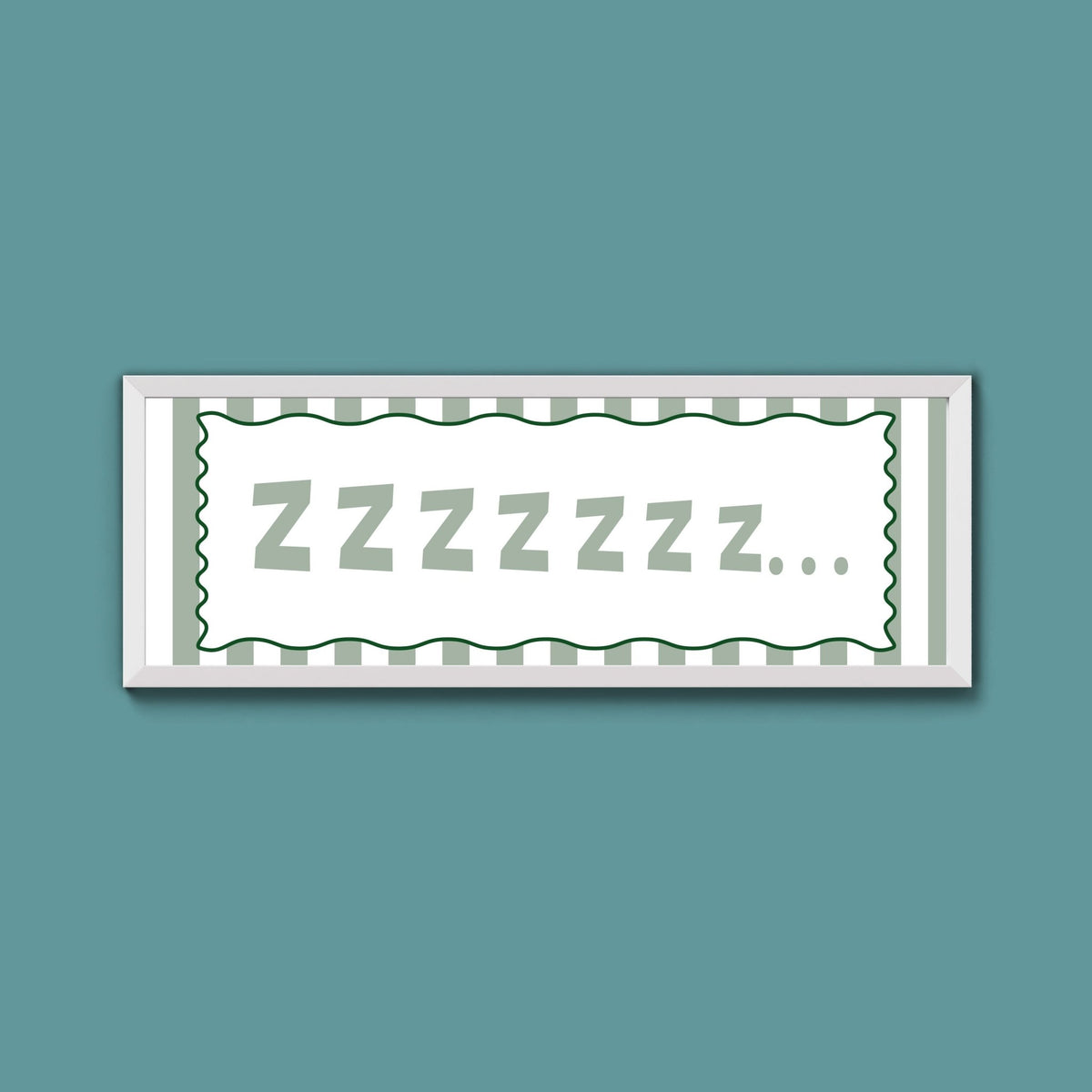 Snooze Zzzzz Framed Print - Above The Door
