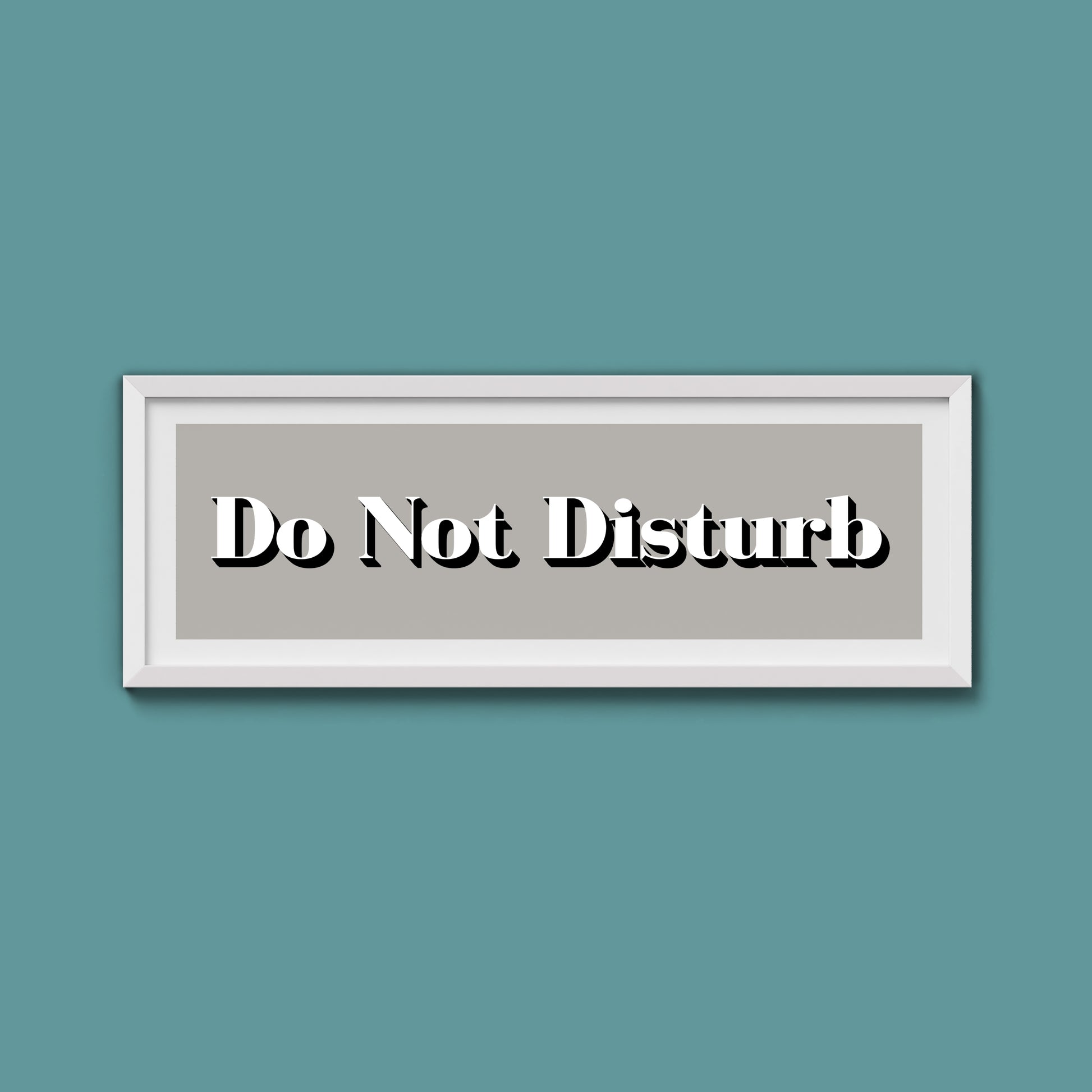 Do Not Disturb Print