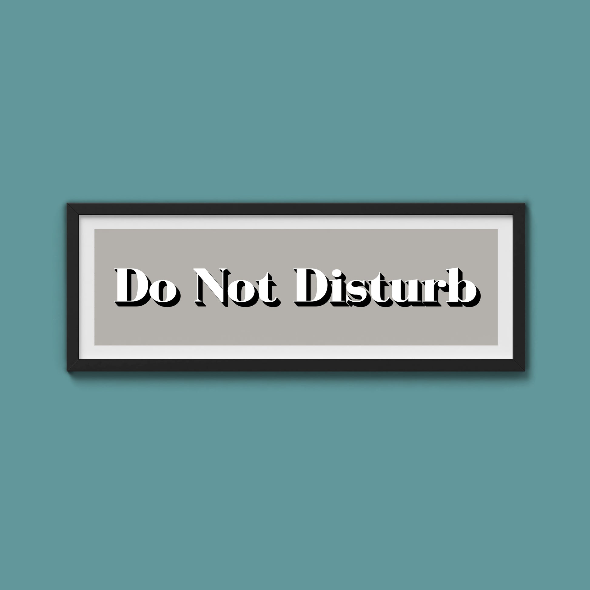 Do Not Disturb Print