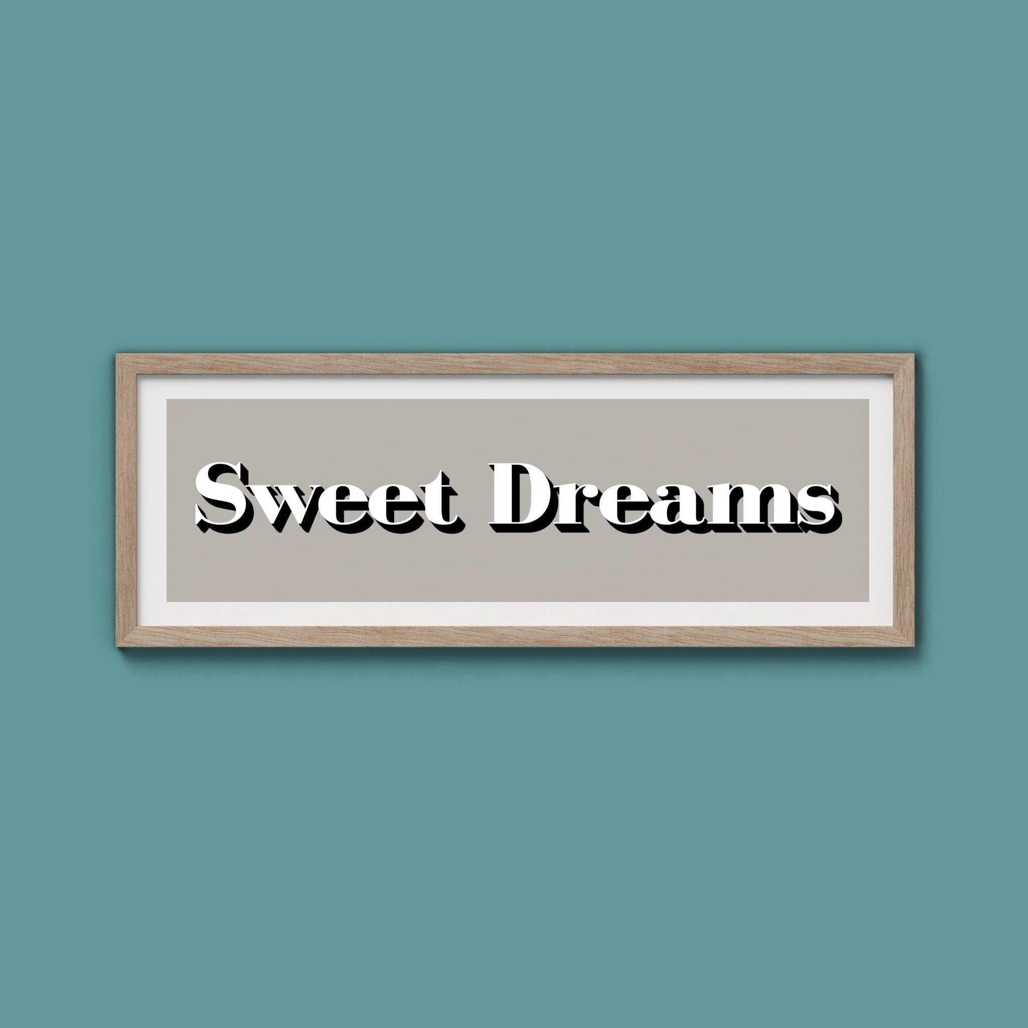 Sweet Dreams Print - Above The Door