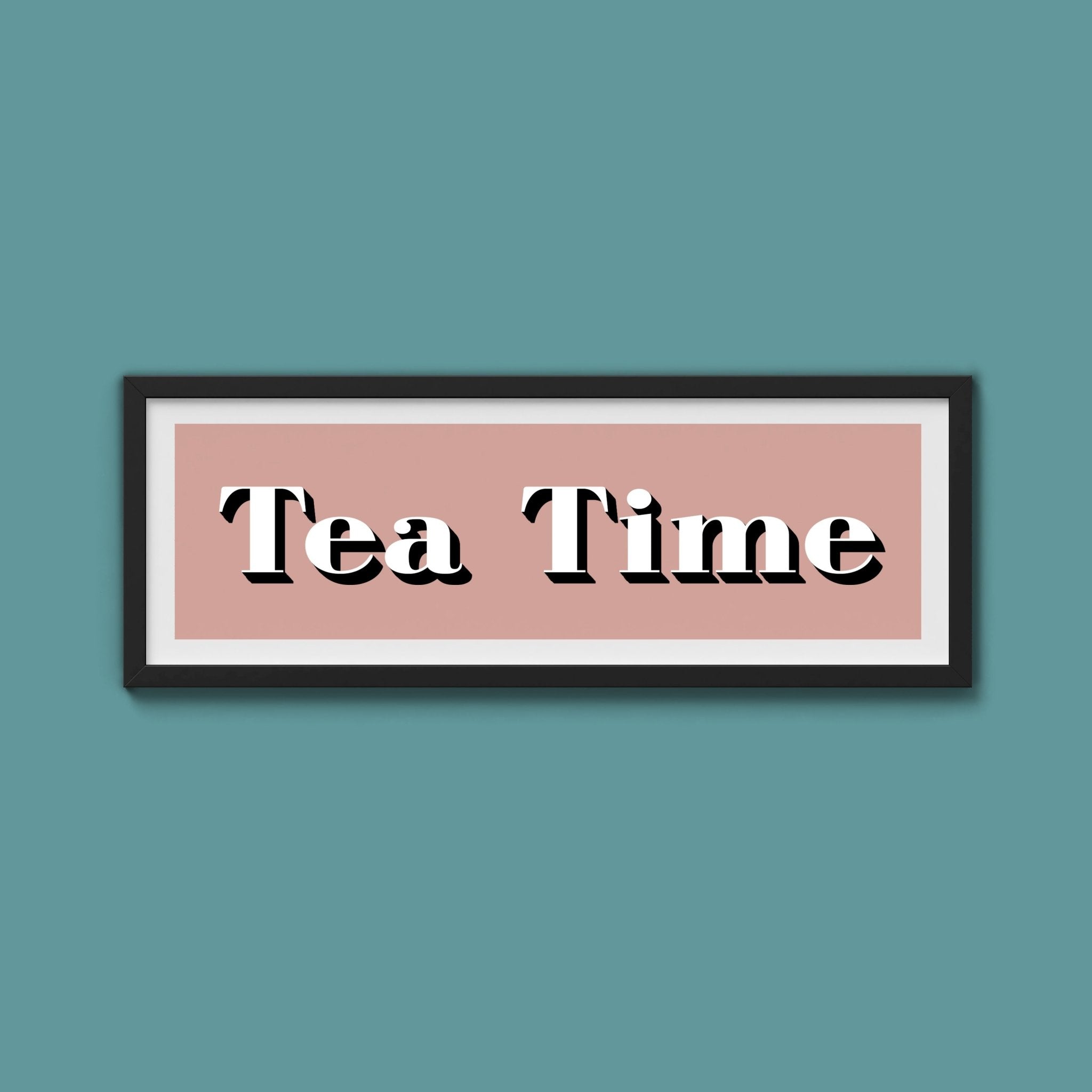 Tea Time Print - Above The Door