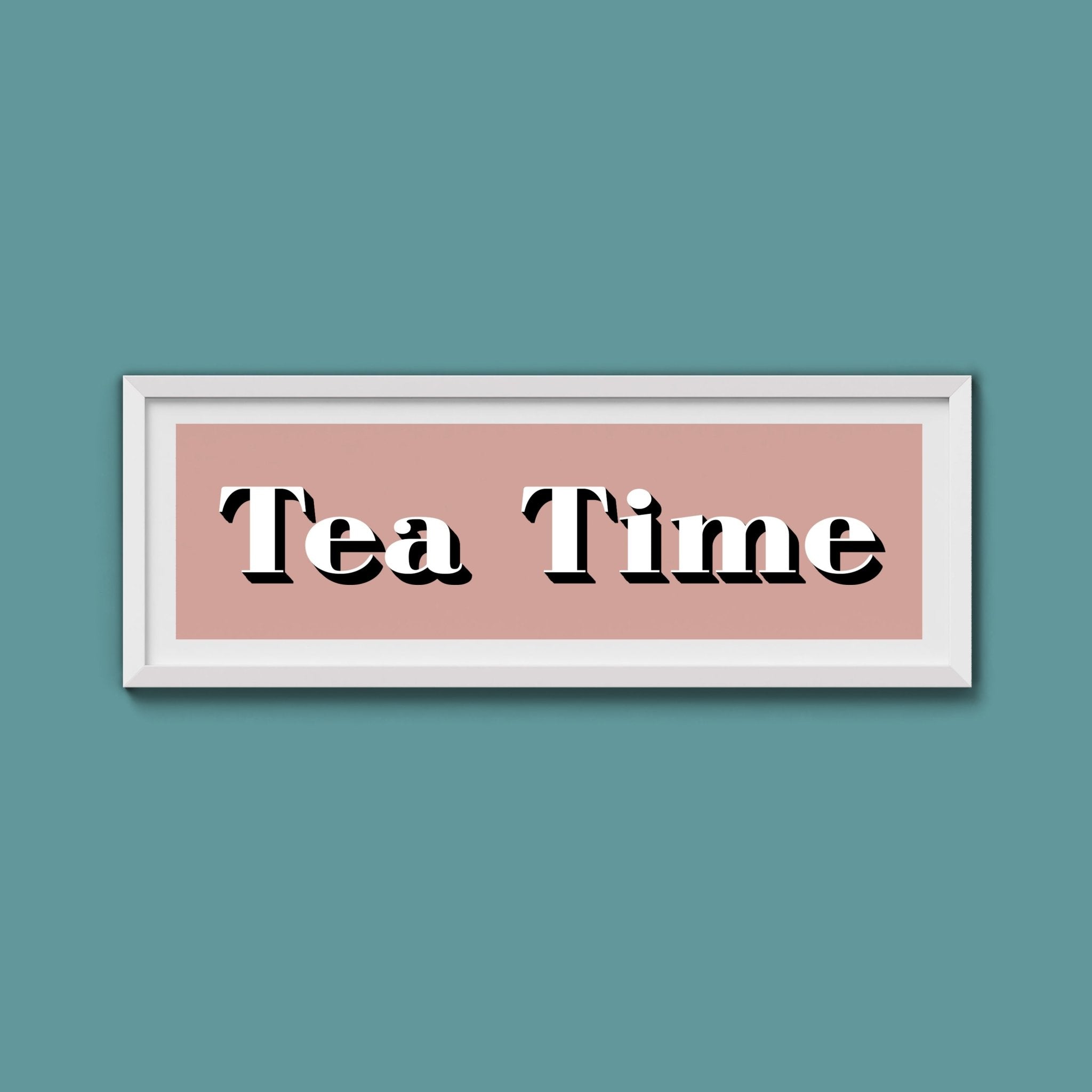 Tea Time Print - Above The Door