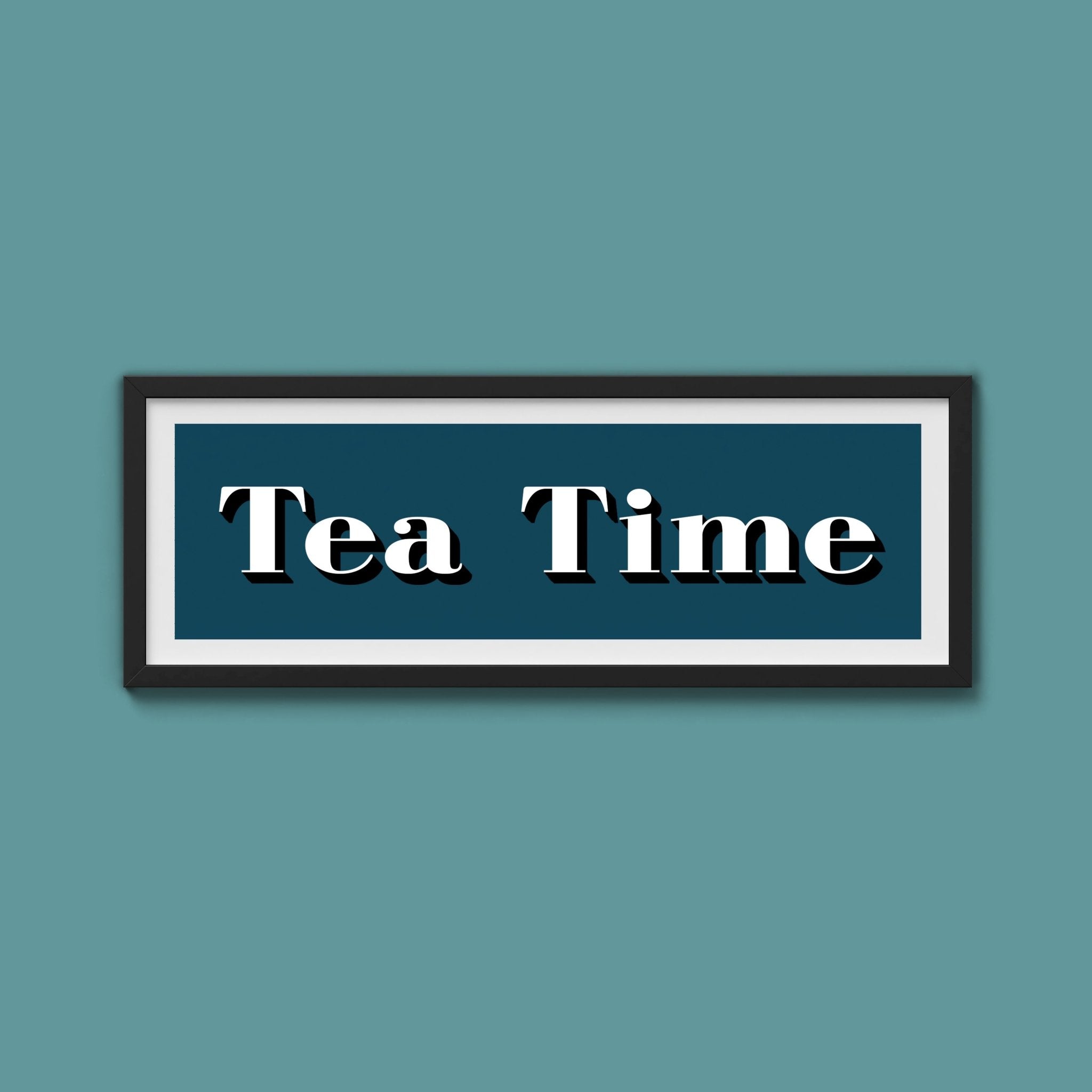 Tea Time Print - Above The Door