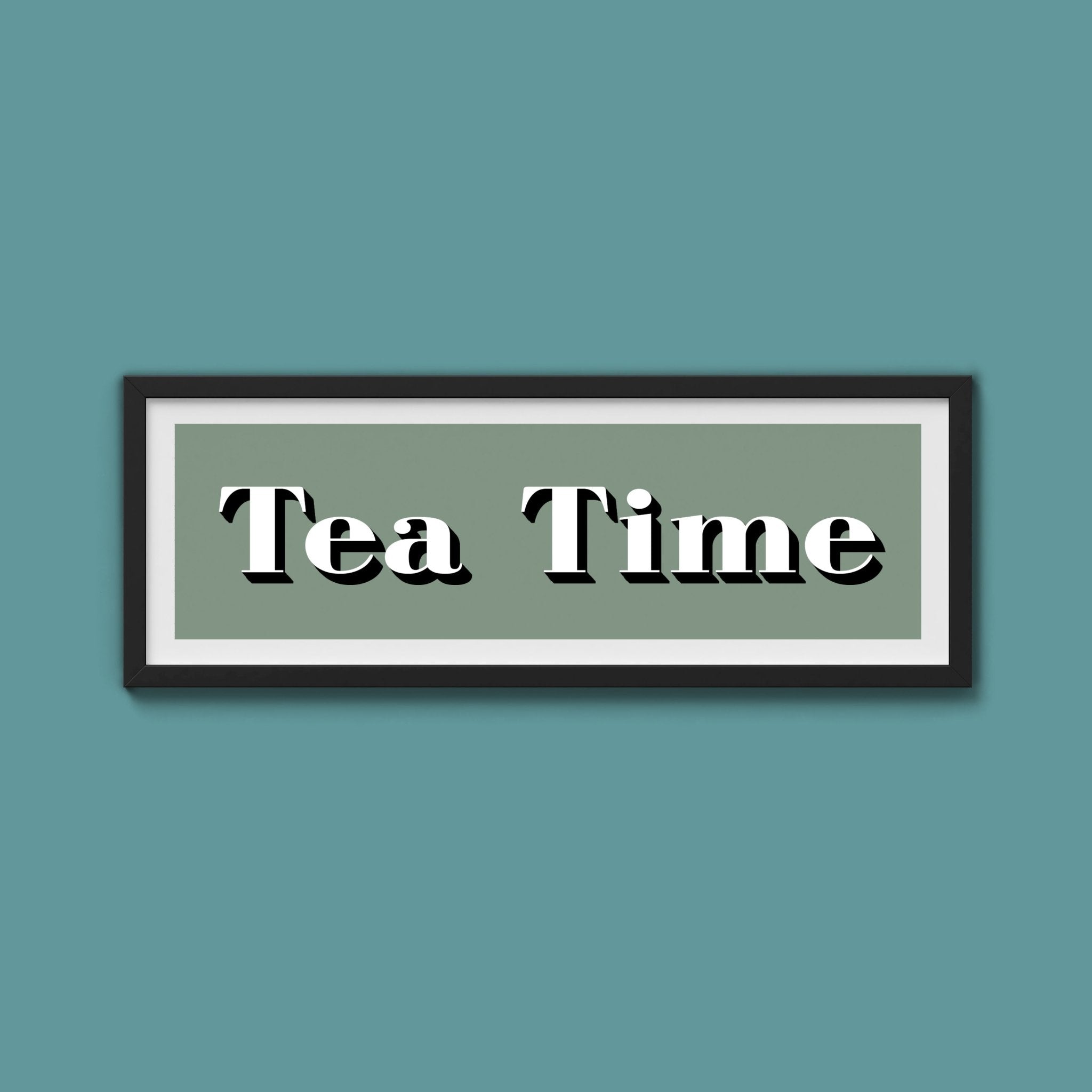 Tea Time Print - Above The Door
