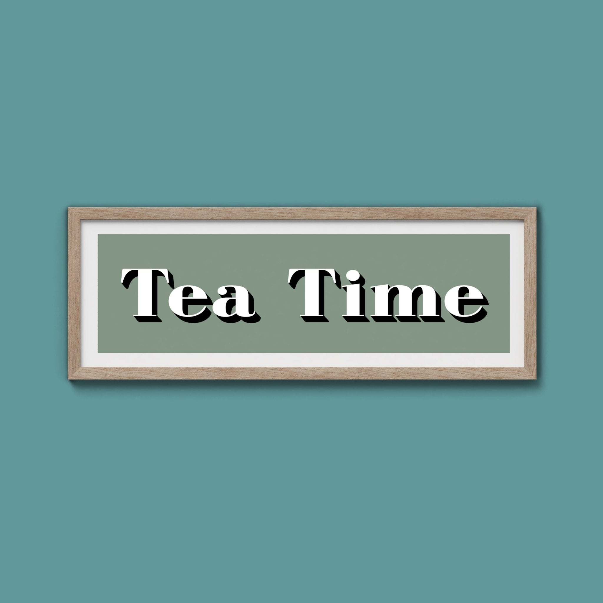 Tea Time Print - Above The Door