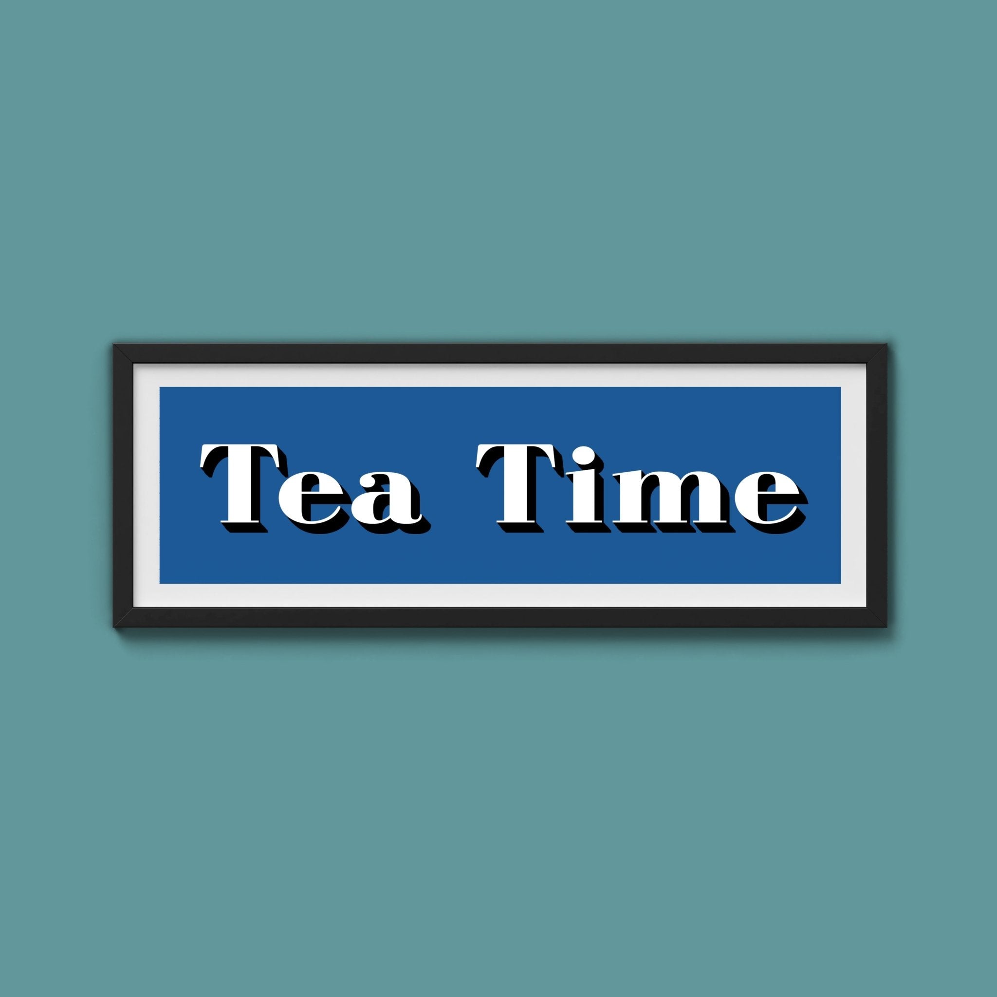 Tea Time Print - Above The Door