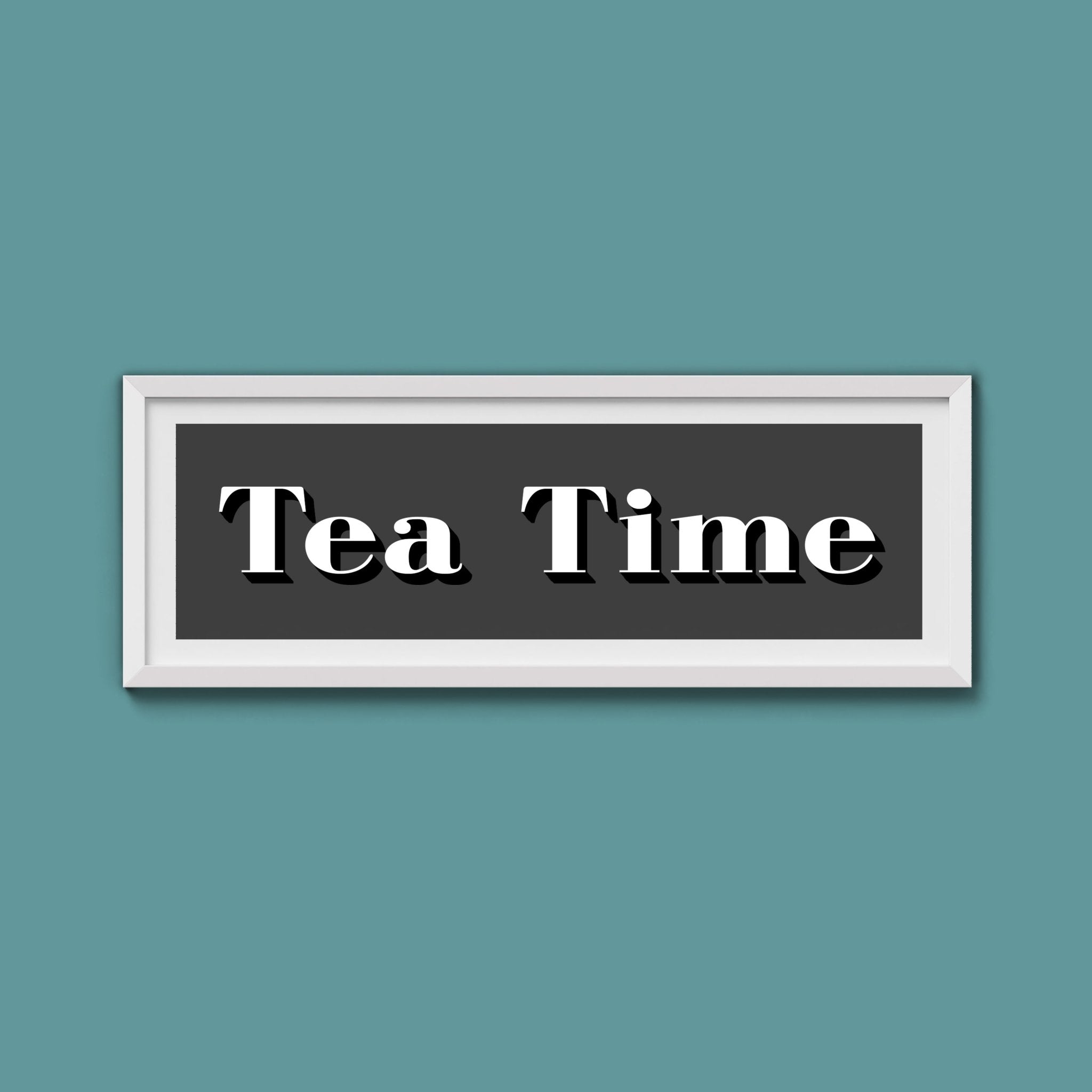 Tea Time Print - Above The Door