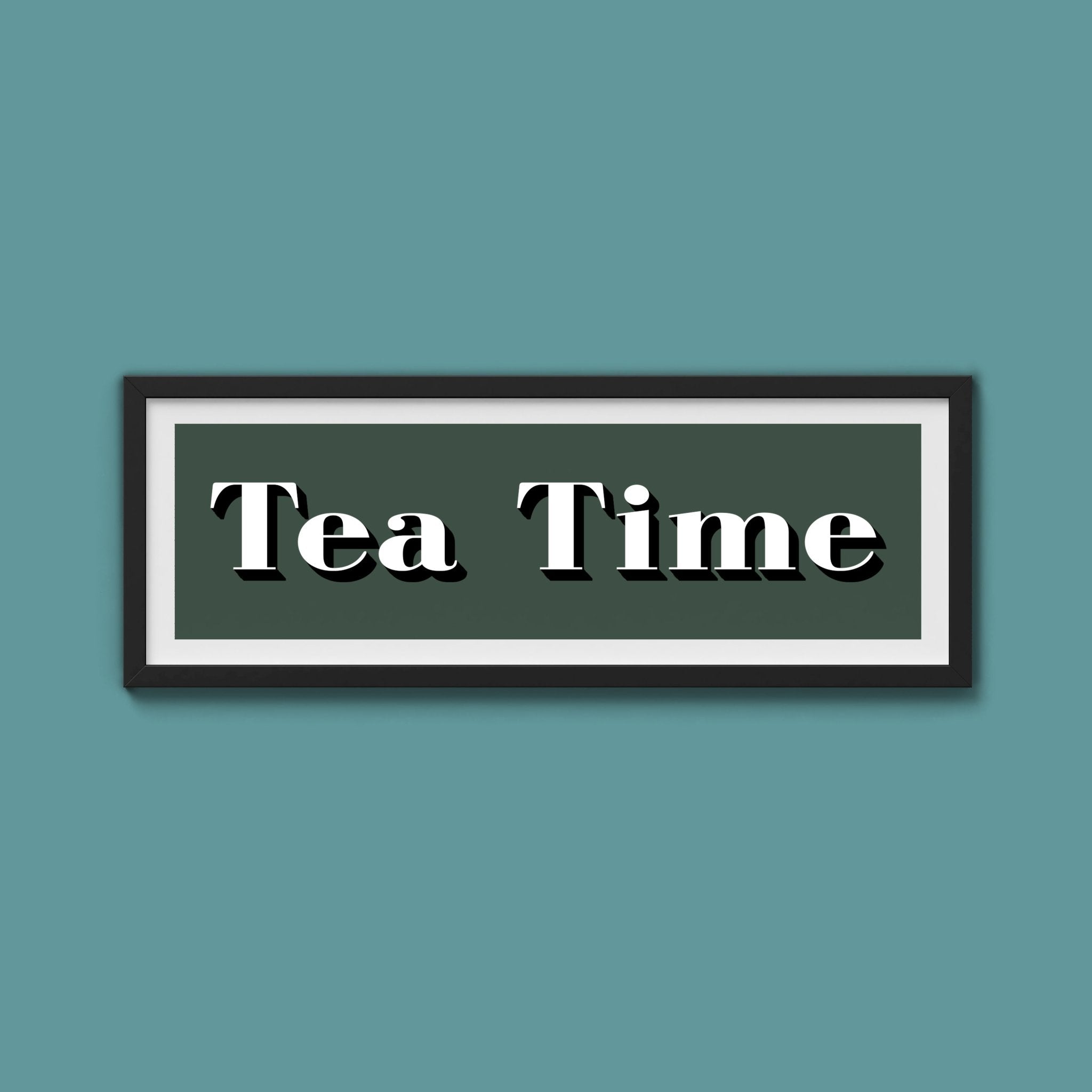Tea Time Print - Above The Door