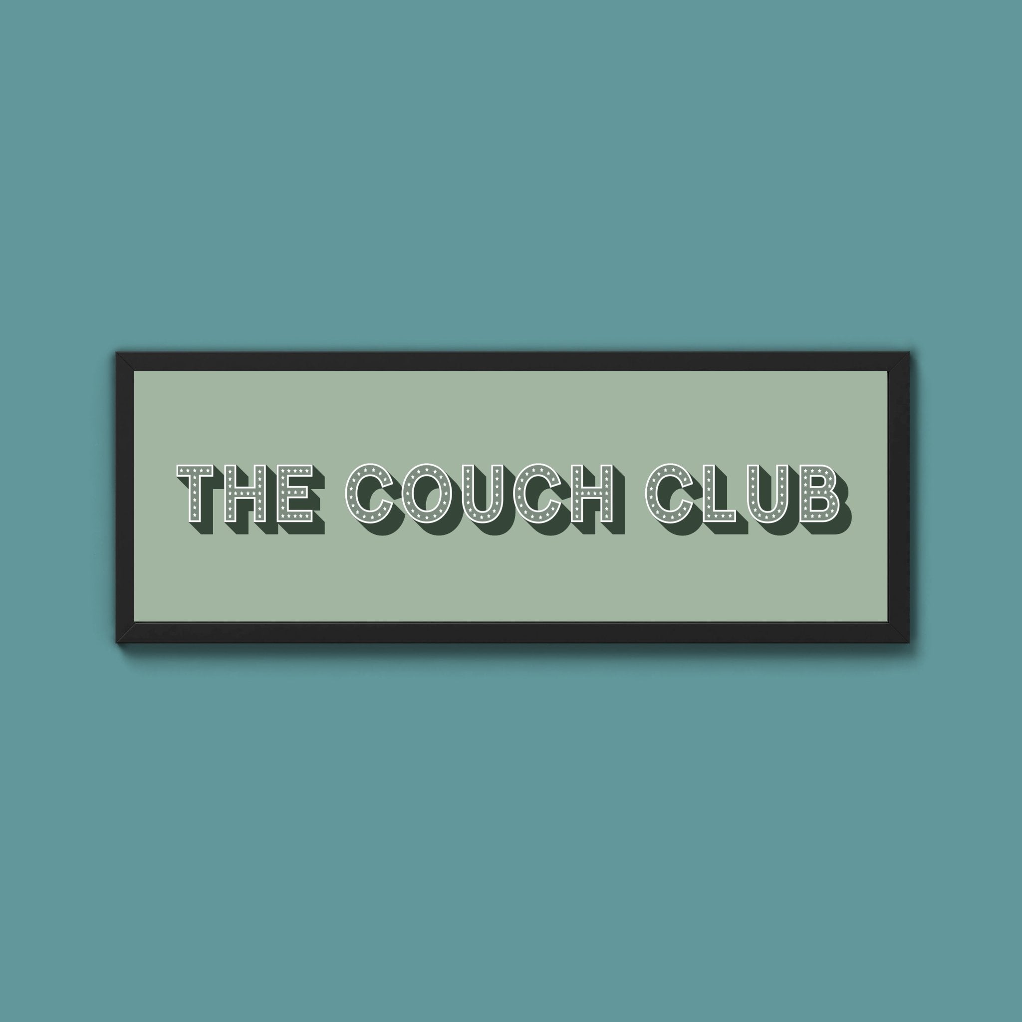 The Coach Club Framed Print (New Style) - Above The Door