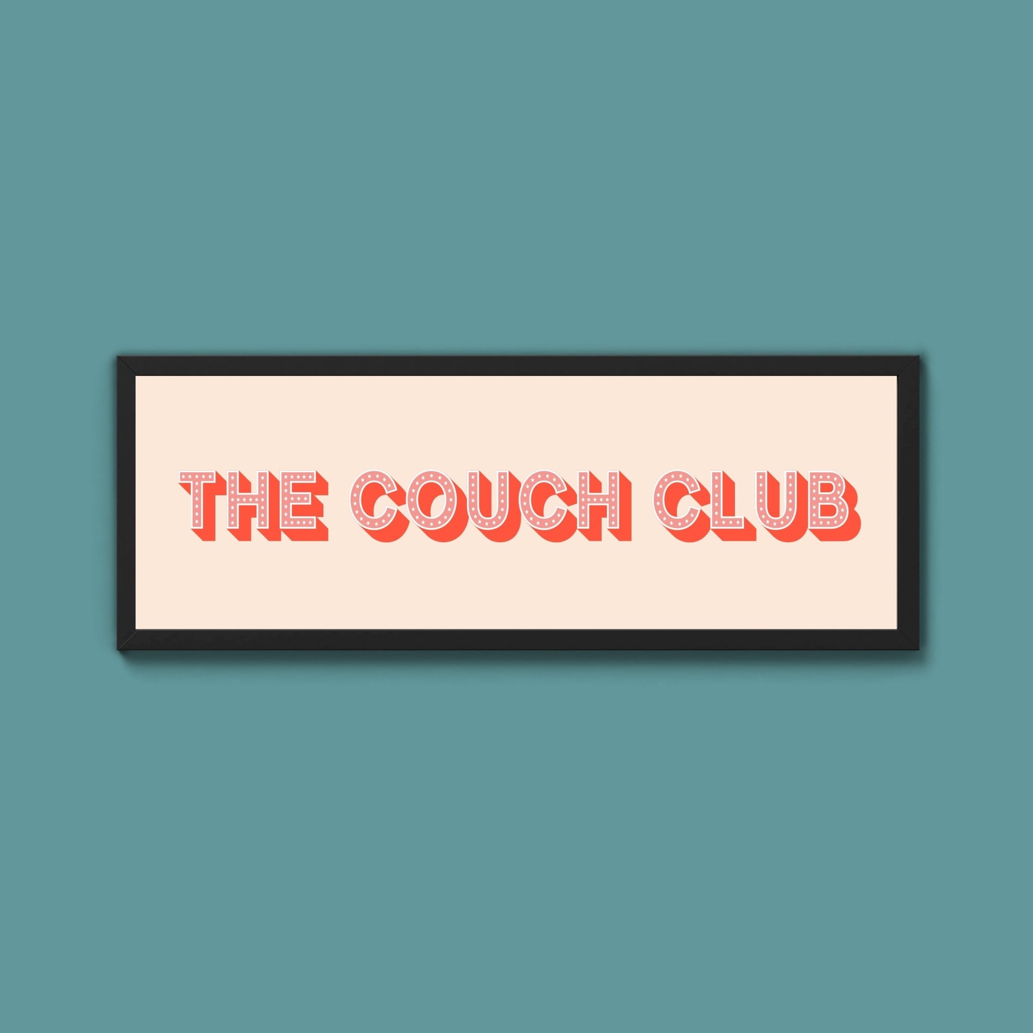The Coach Club Framed Print (New Style) - Above The Door