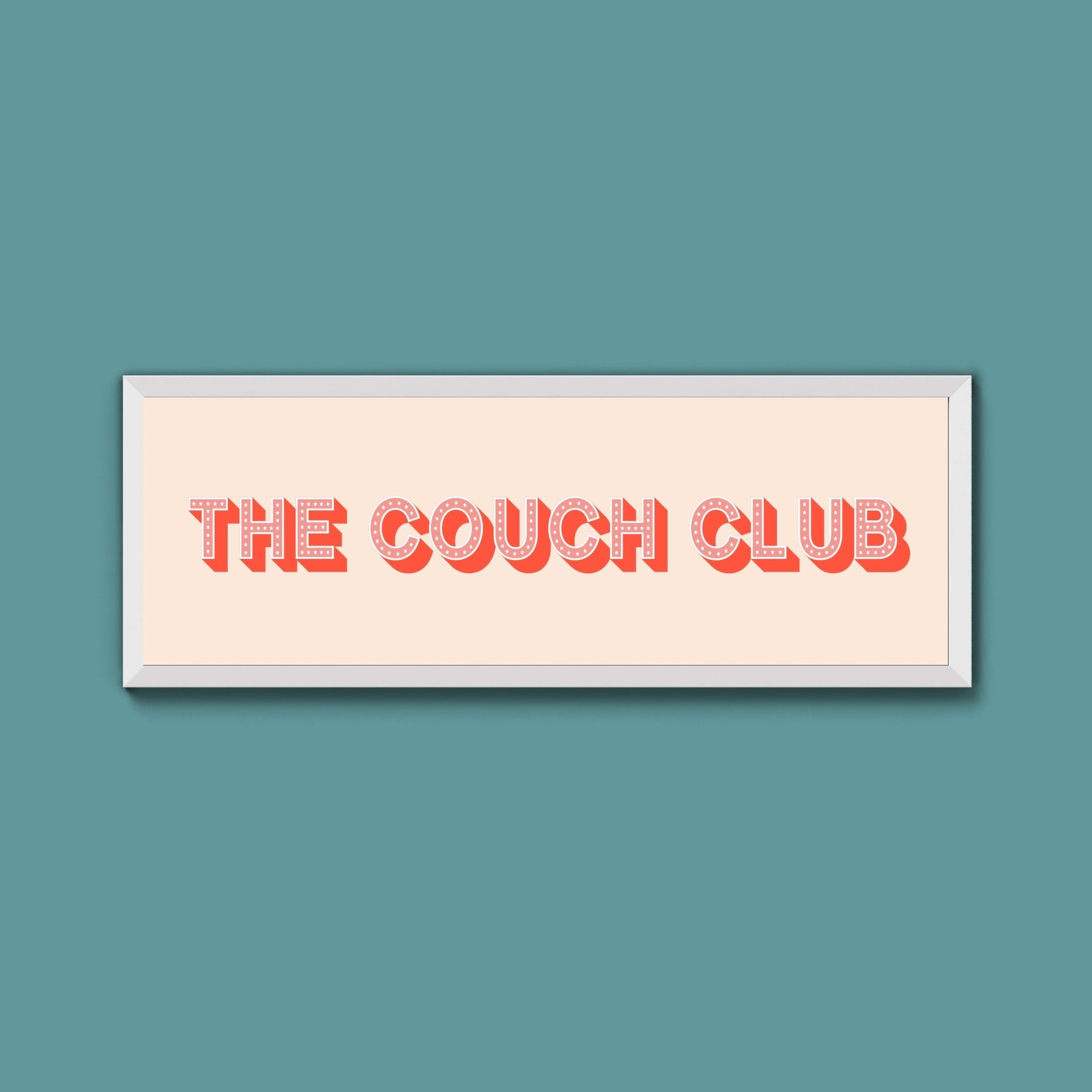 The Coach Club Framed Print (New Style) - Above The Door