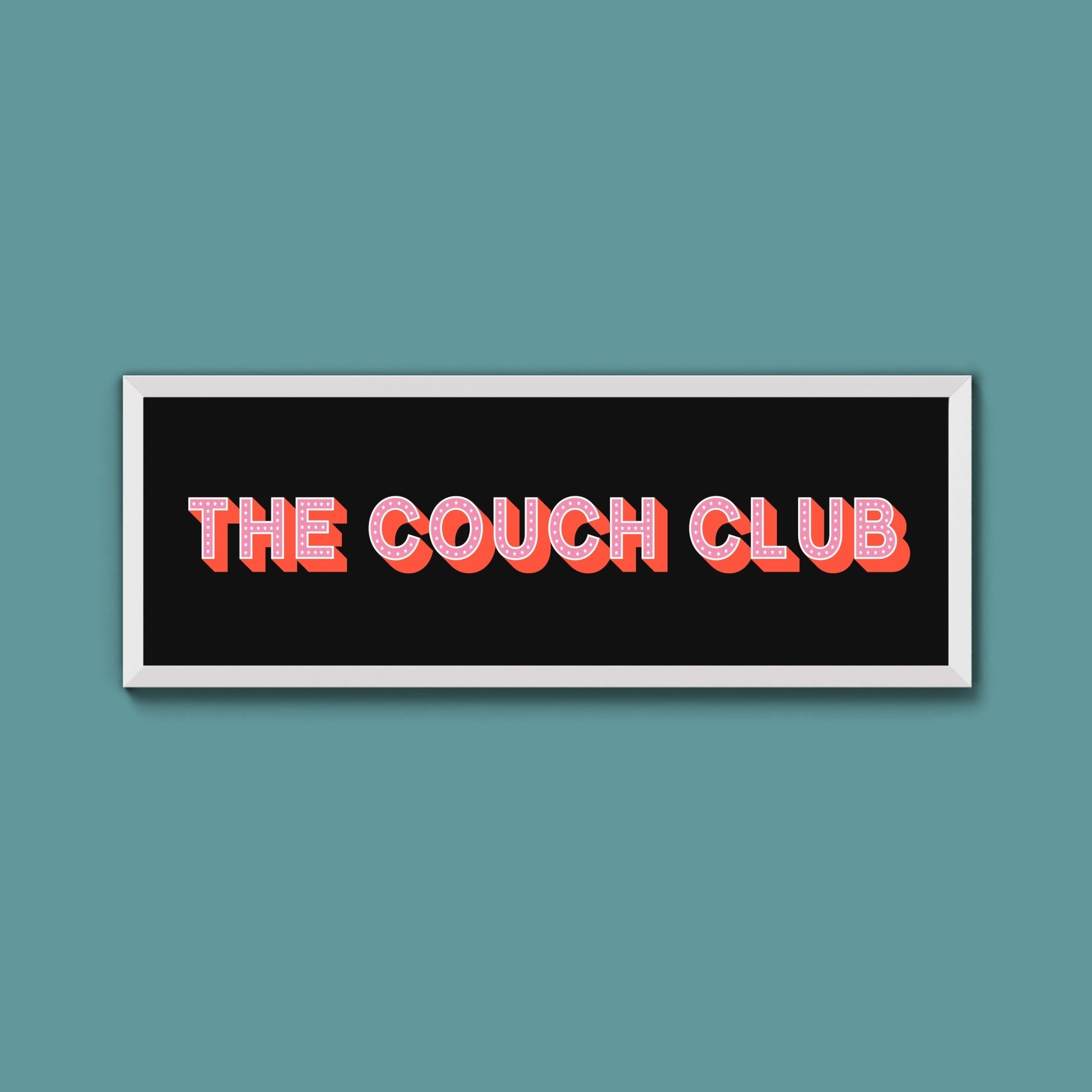 The Coach Club Framed Print (New Style) - Above The Door