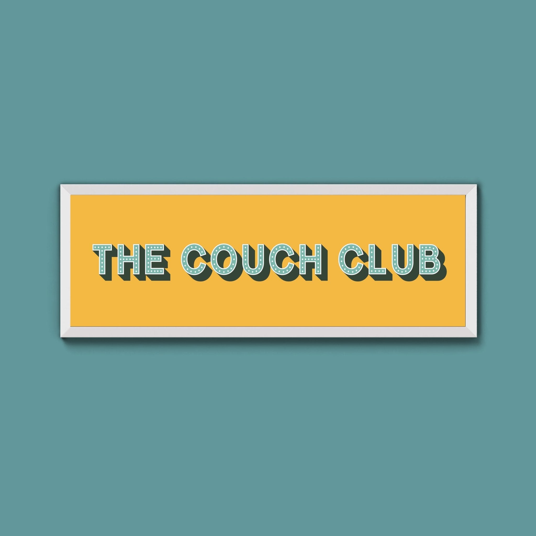 The Coach Club Framed Print (New Style) - Above The Door