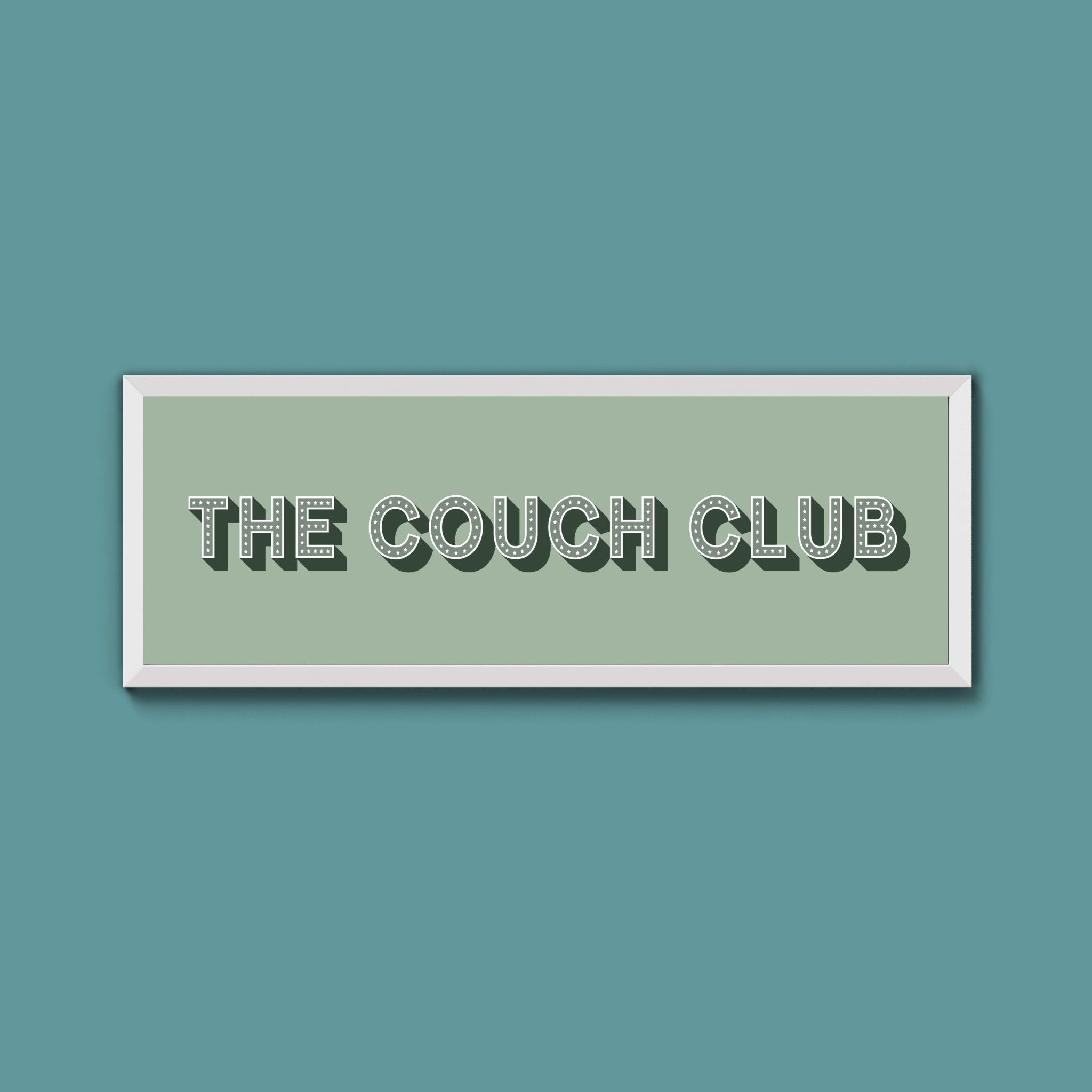 The Coach Club Framed Print (New Style) - Above The Door