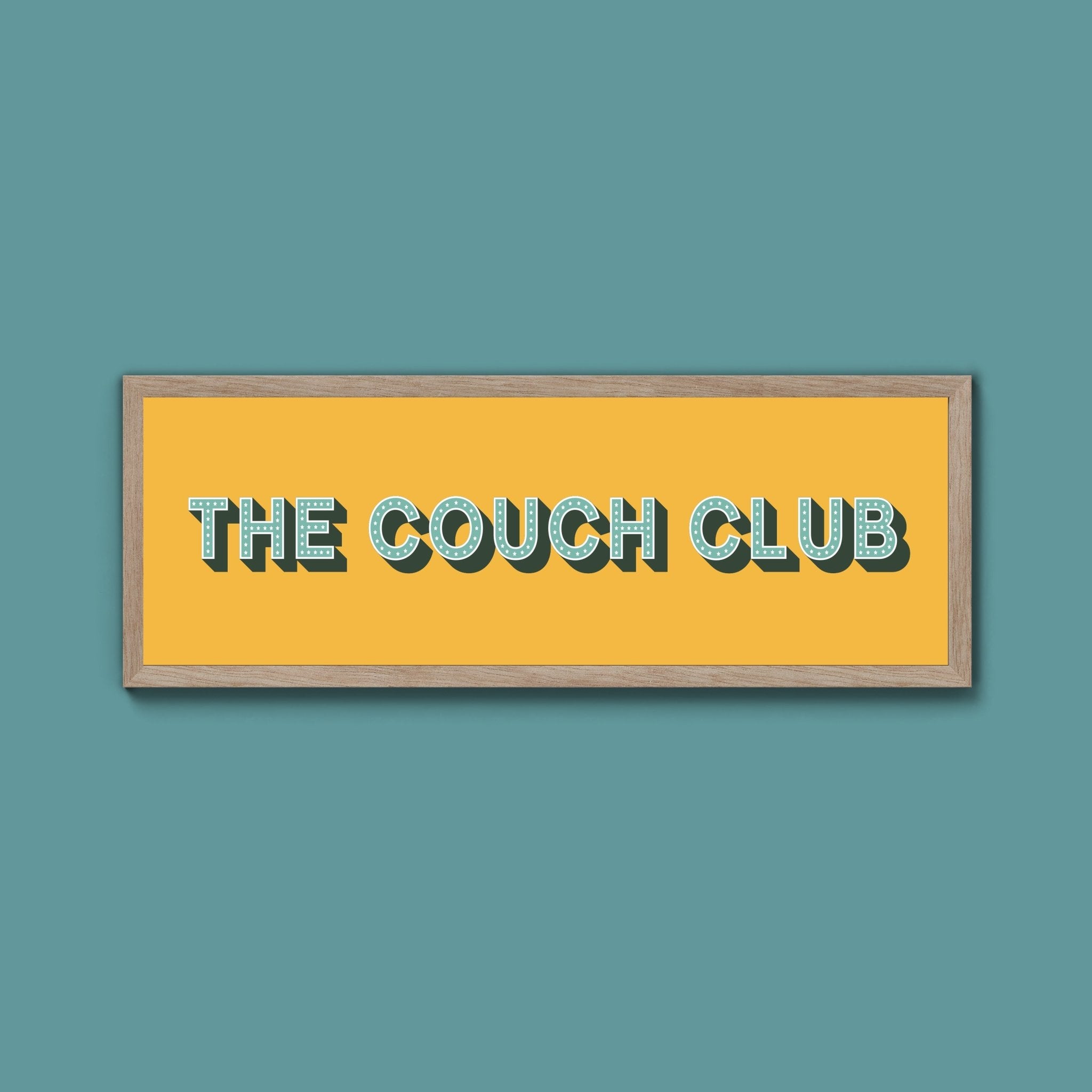The Coach Club Framed Print (New Style) - Above The Door