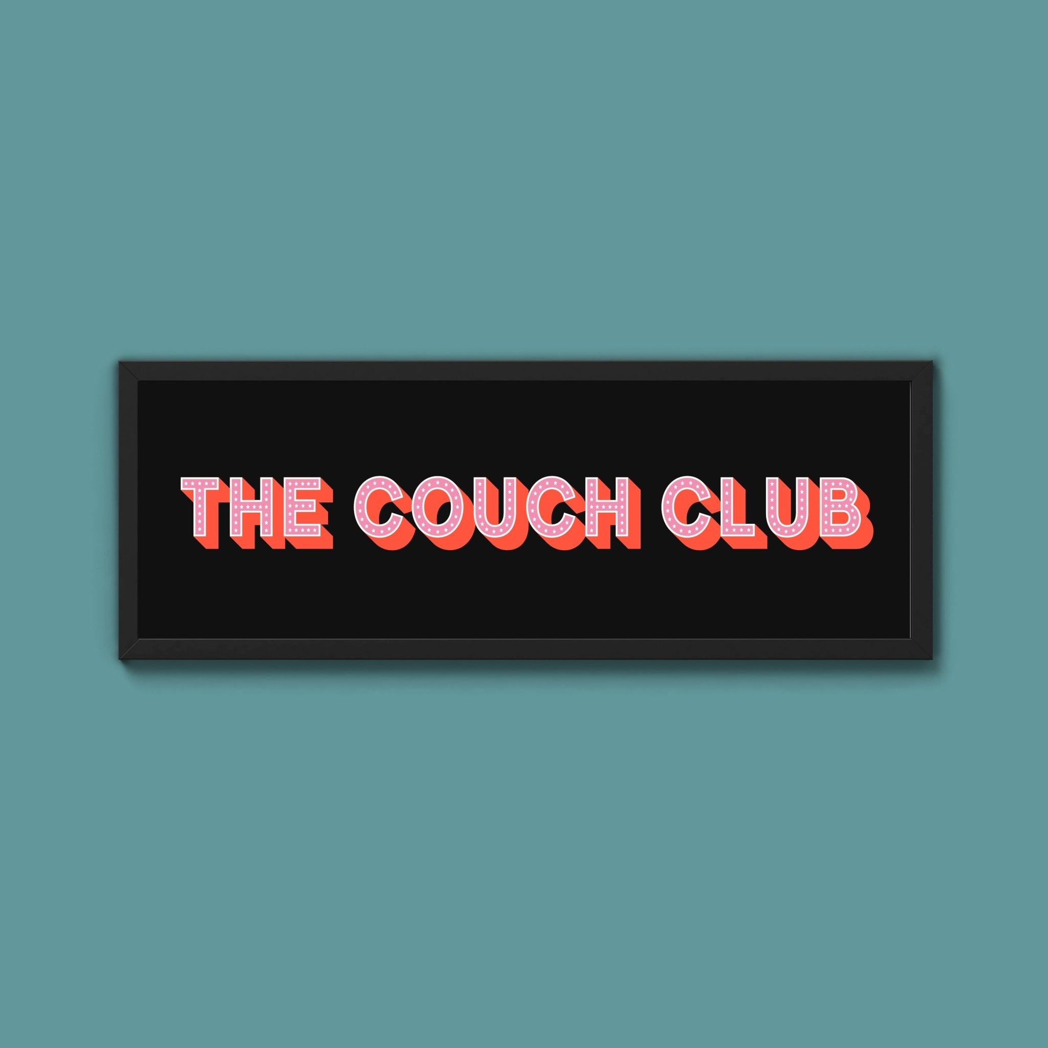 The Coach Club Framed Print (New Style) - Above The Door