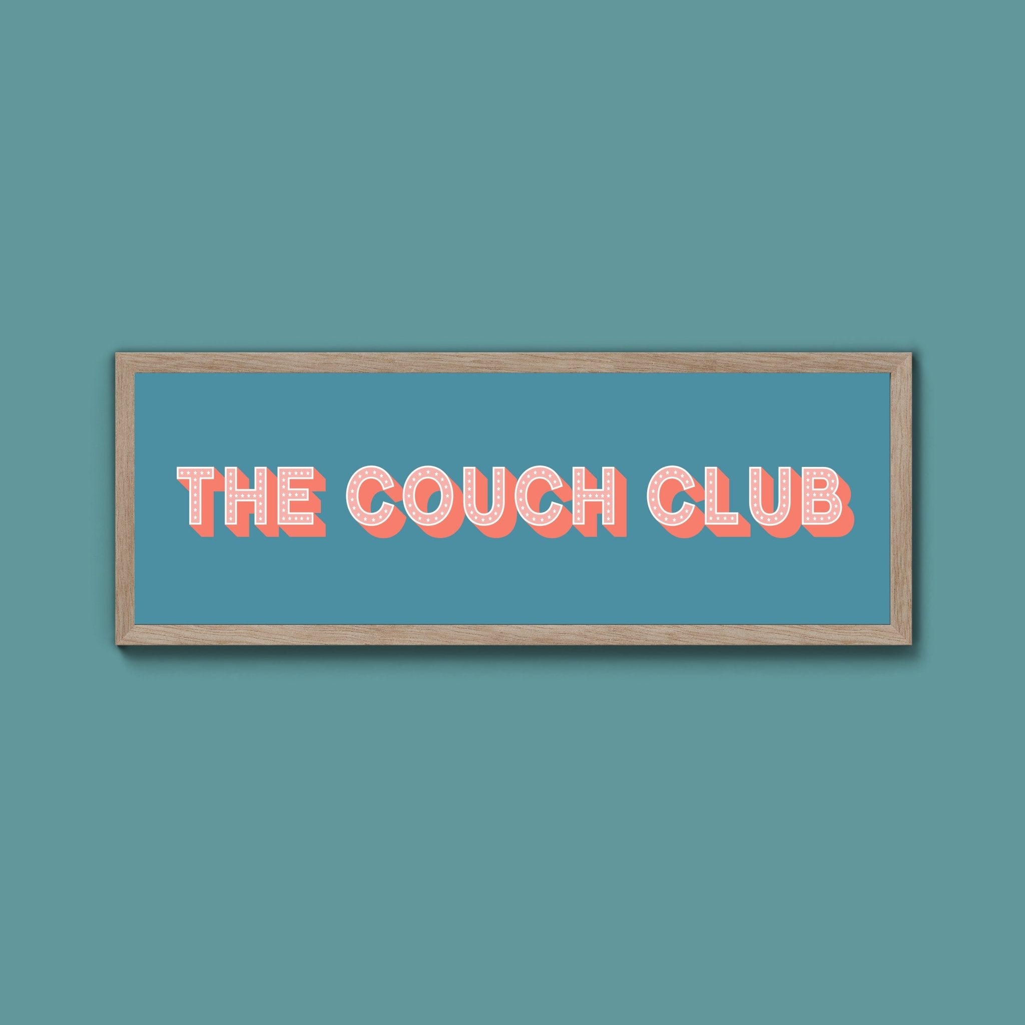 The Coach Club Framed Print (New Style) - Above The Door
