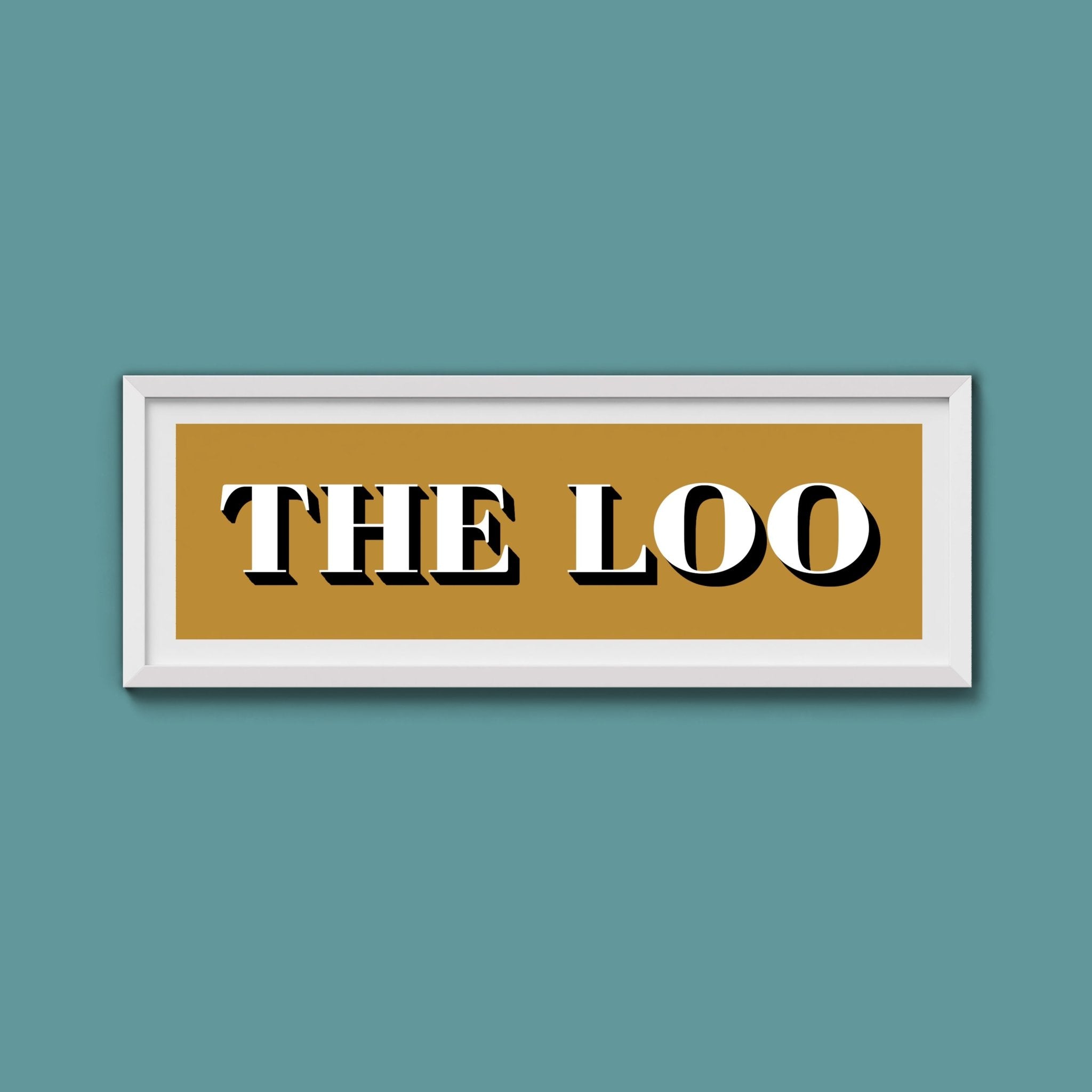 The Loo Print - Above The Door