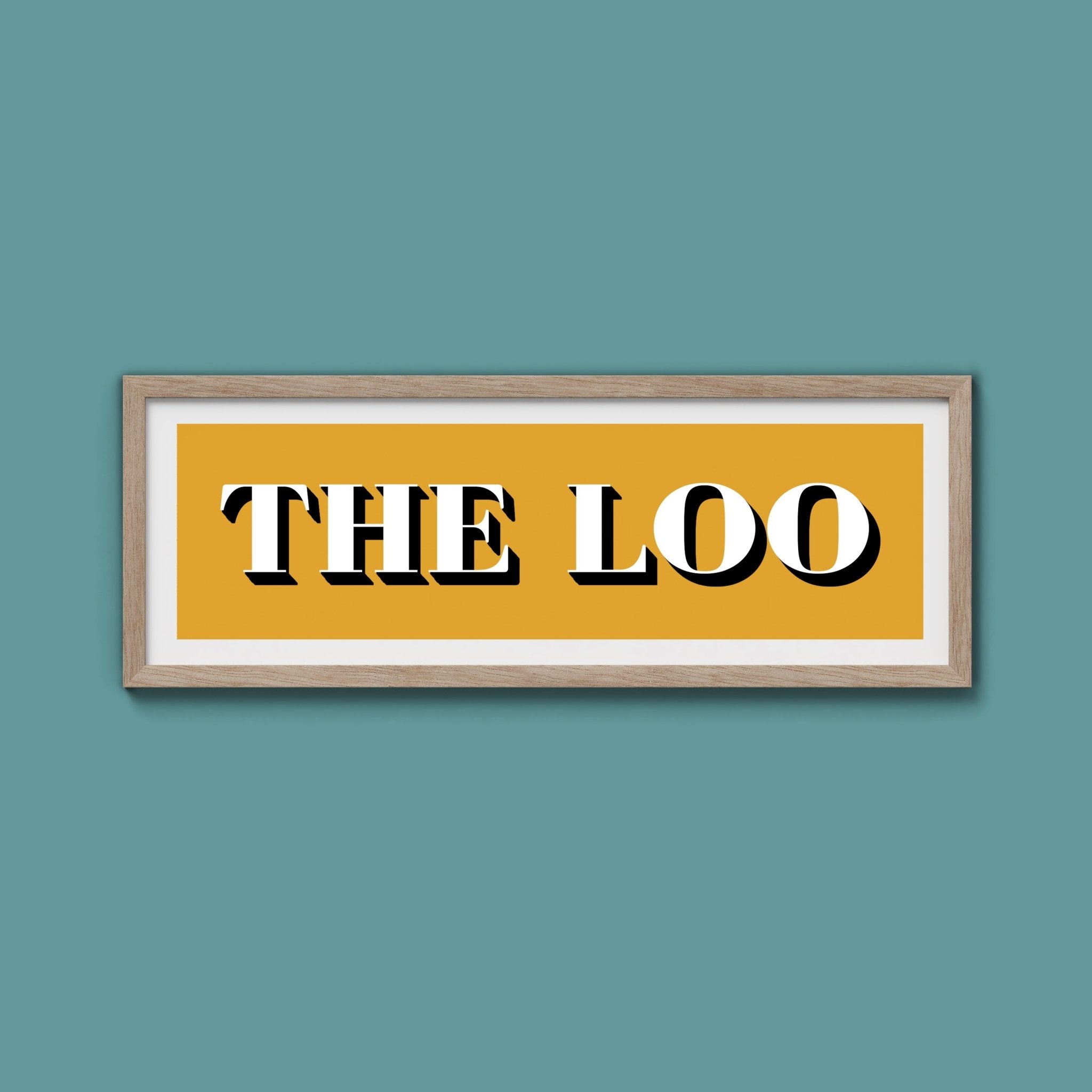 The Loo Print - Above The Door