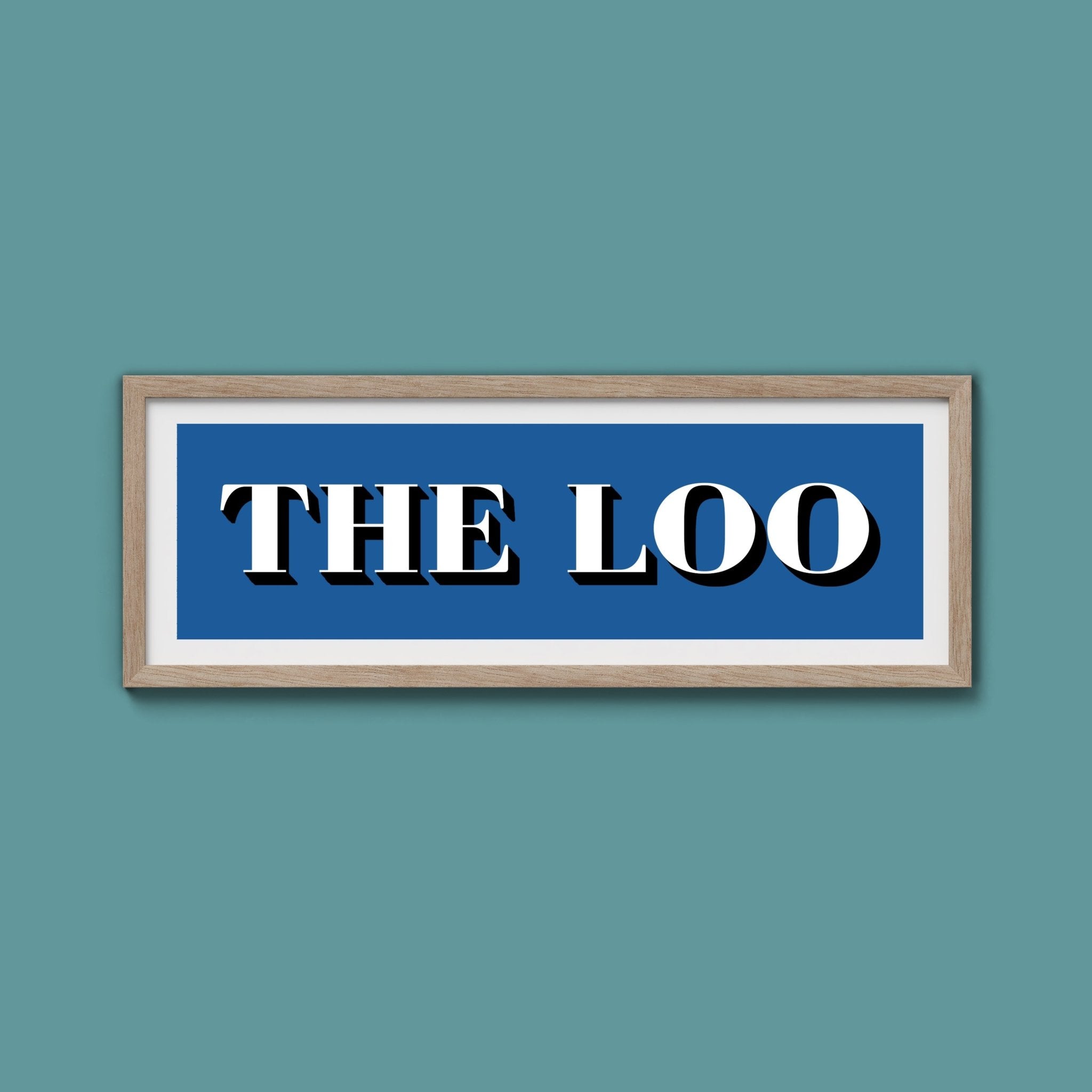 The Loo Print - Above The Door