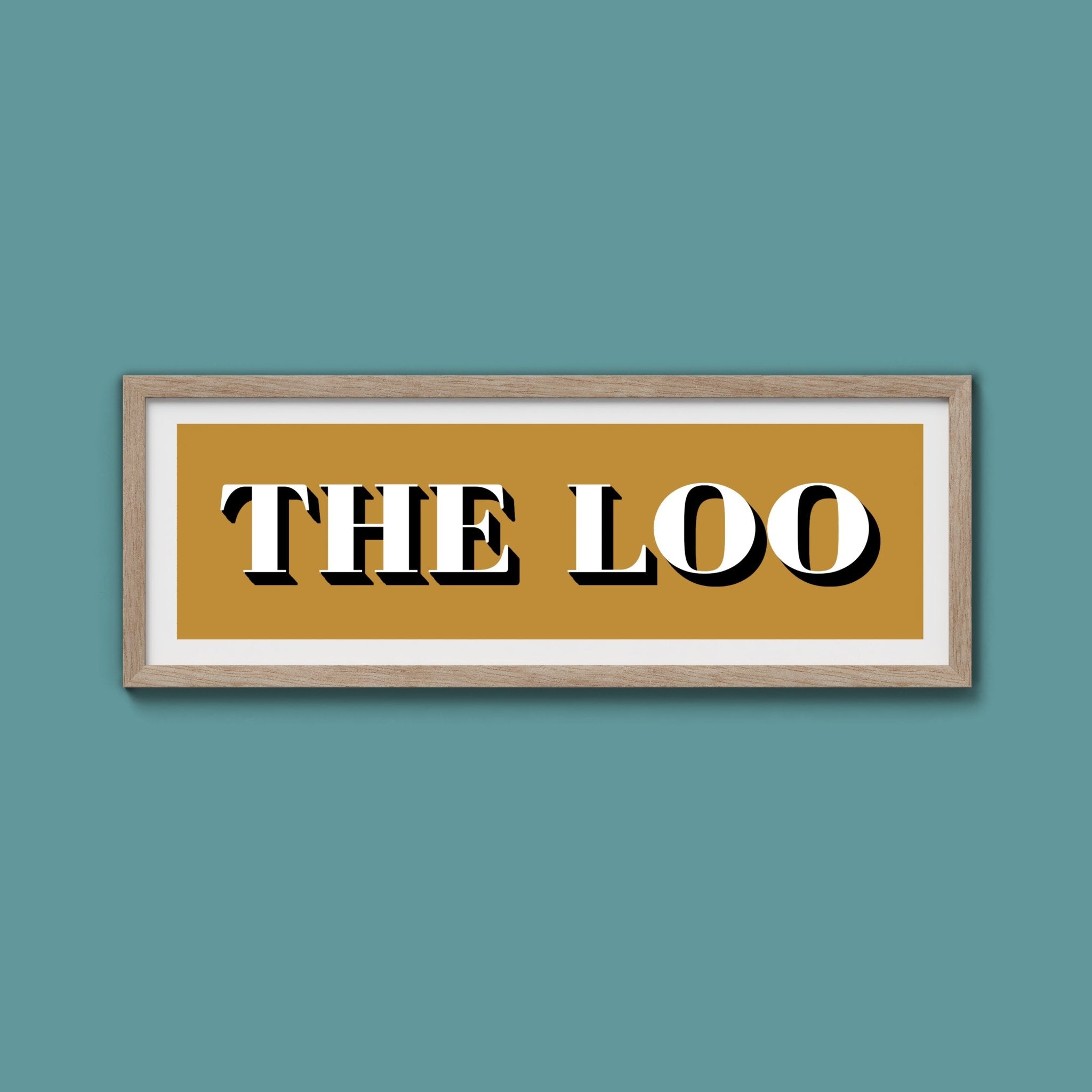 The Loo Print - Above The Door