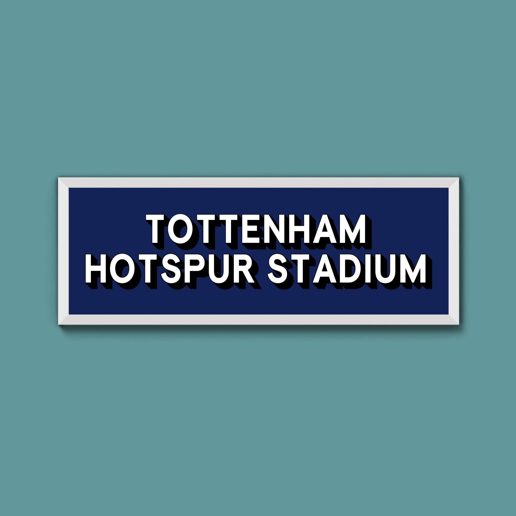 Tottenham Hotspur FC Framed Print (New Style) - Above The Door