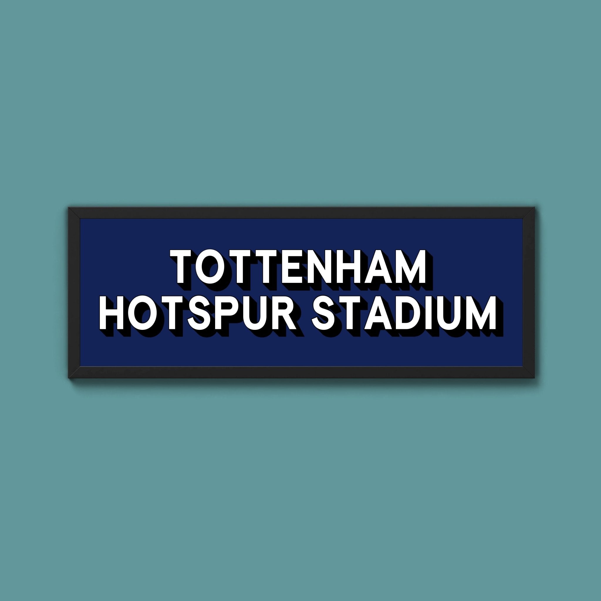 Tottenham Hotspur FC Framed Print (New Style) - Above The Door