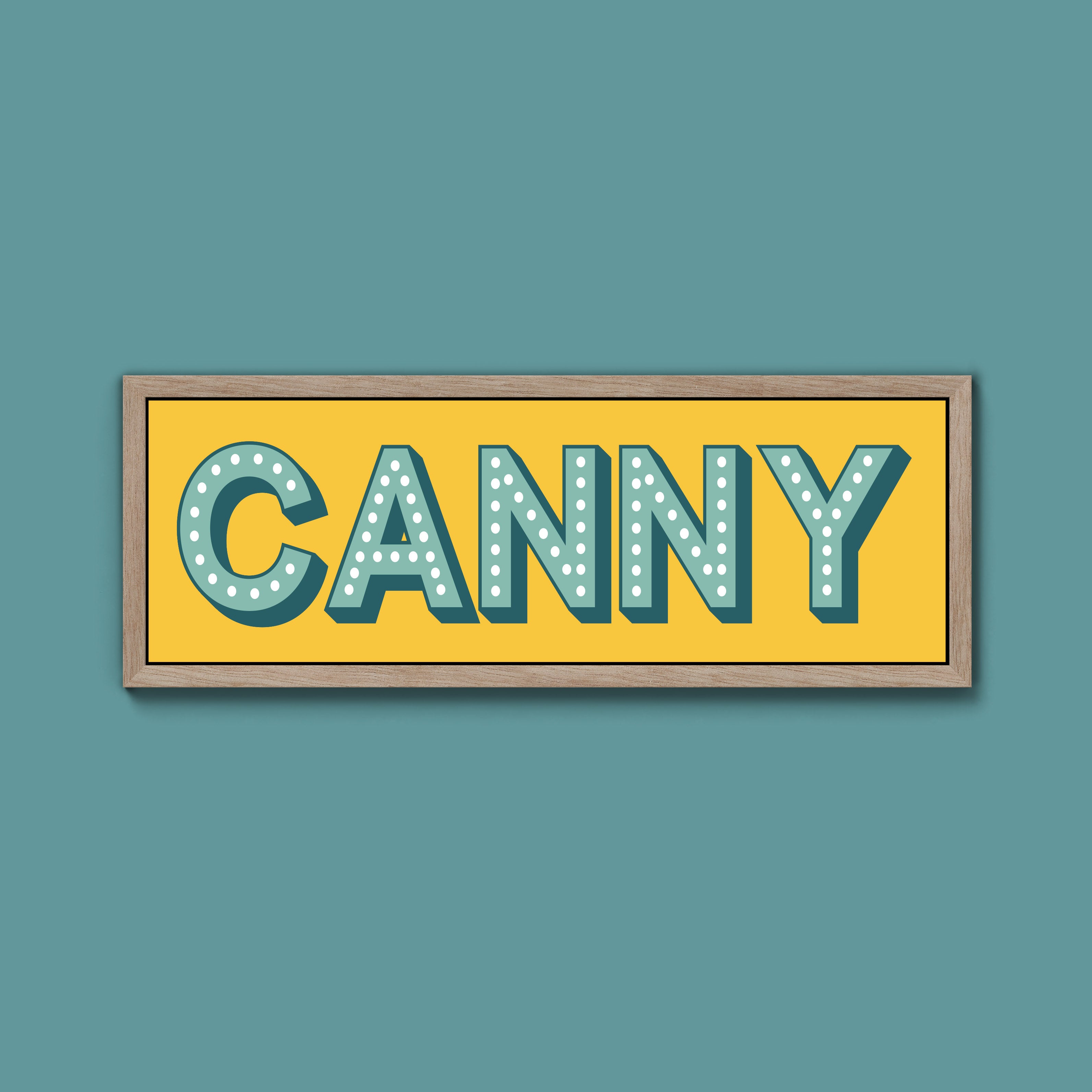 Canny Framed Print (New Style)