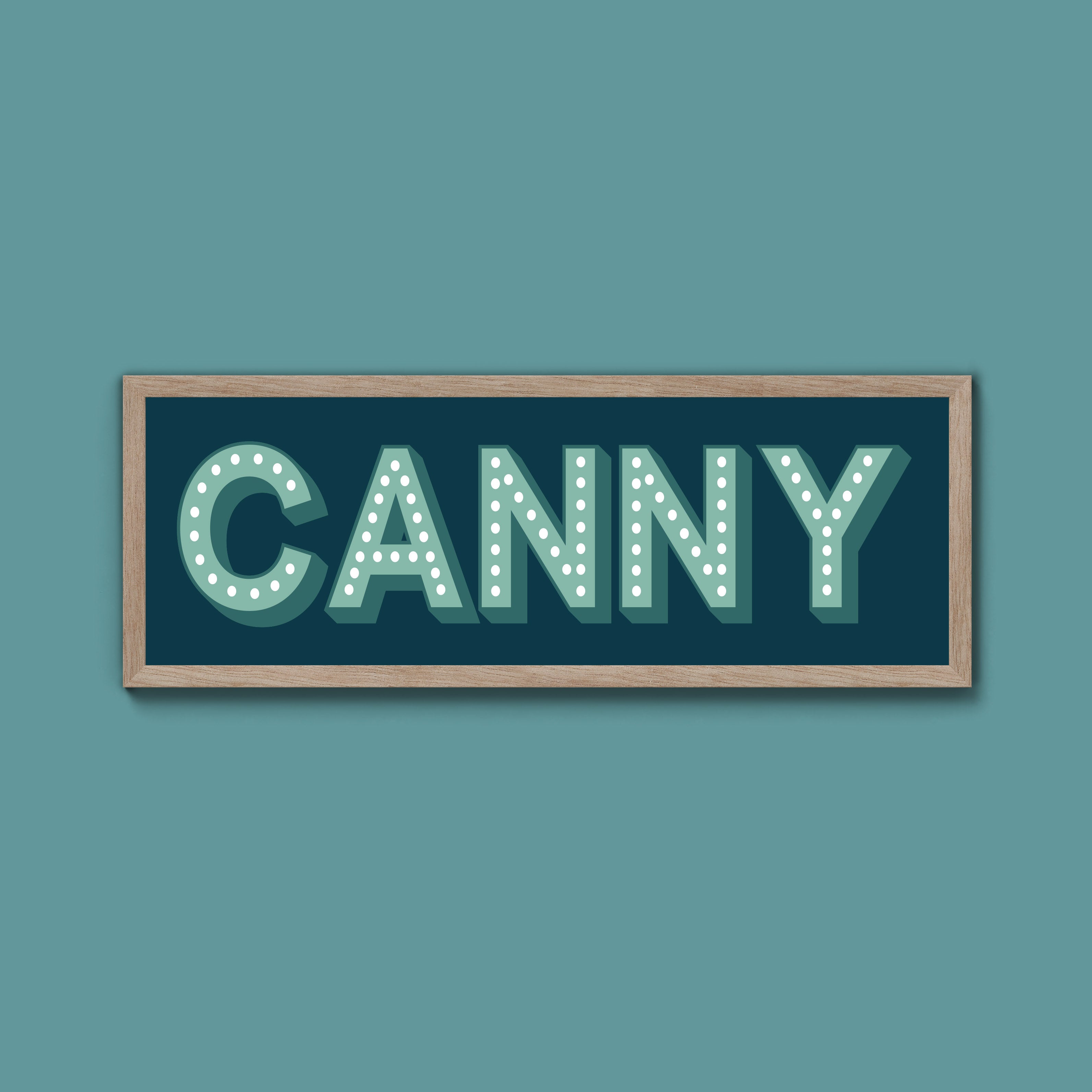 Canny Framed Print (New Style)