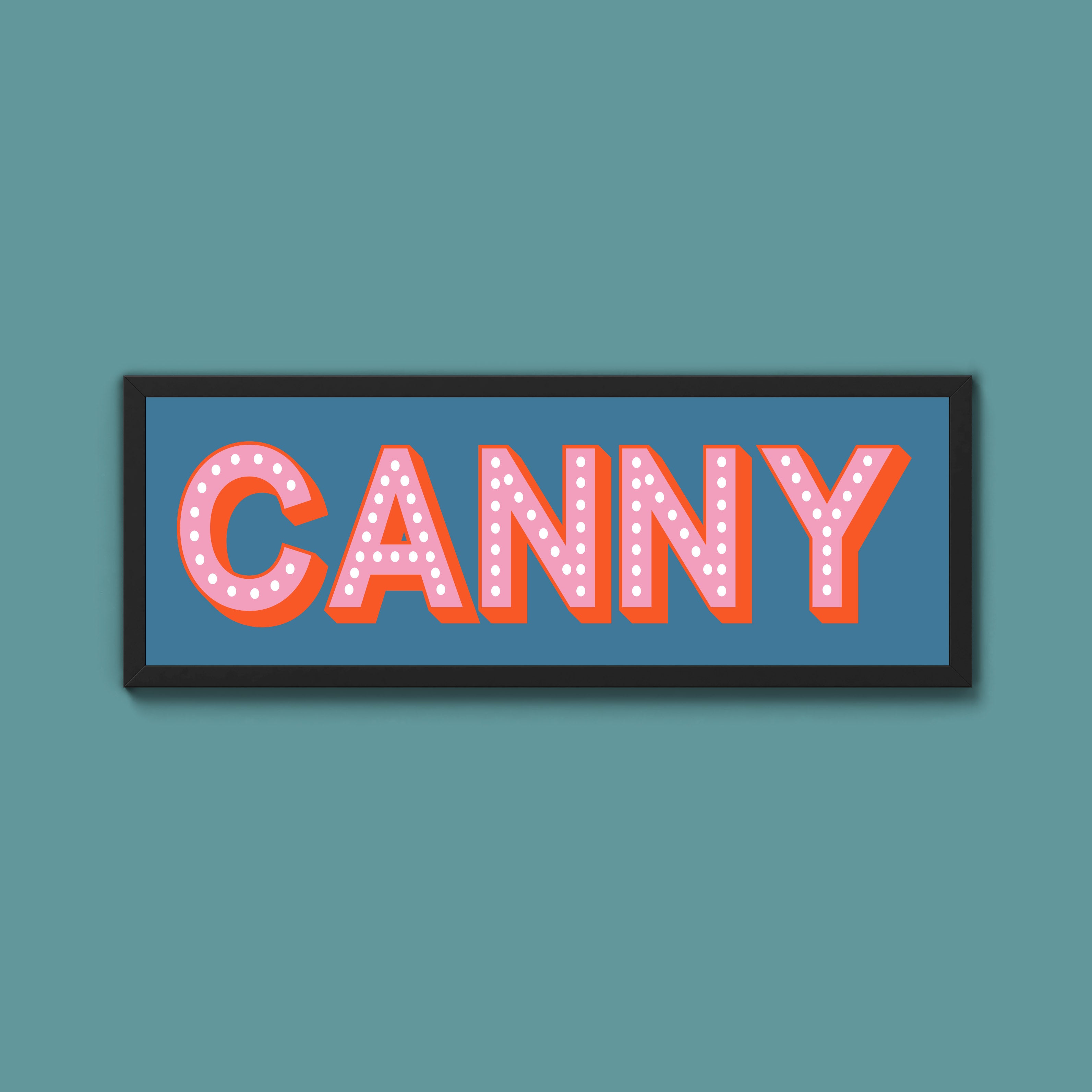 Canny Framed Print (New Style)