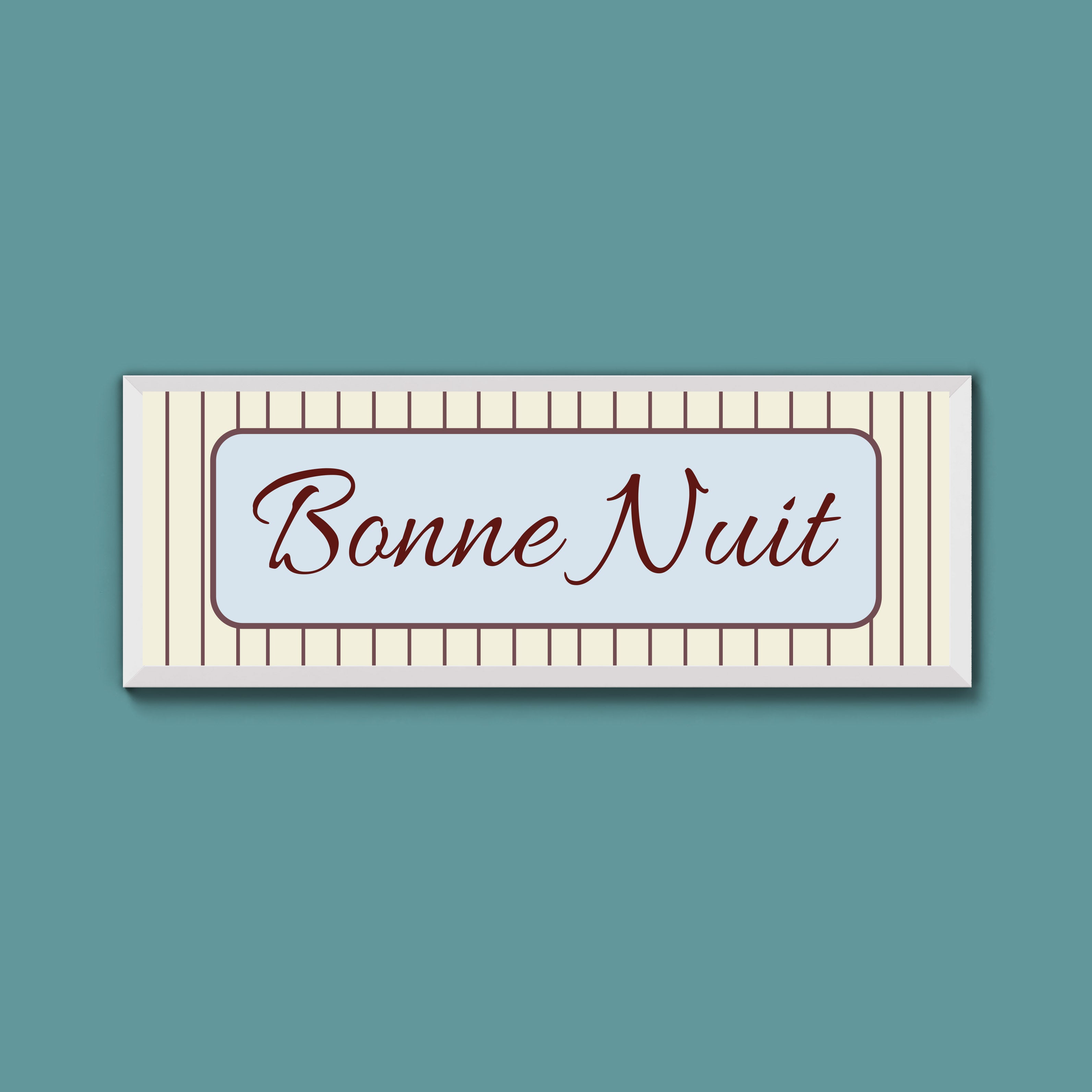 Bonne Nuit Framed Print