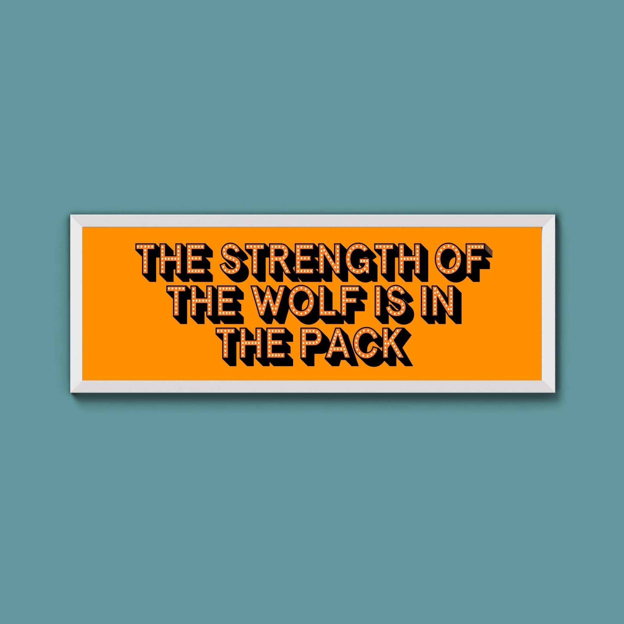 Wolverhampton Wanders FC Framed Print (New Style) - Above The Door