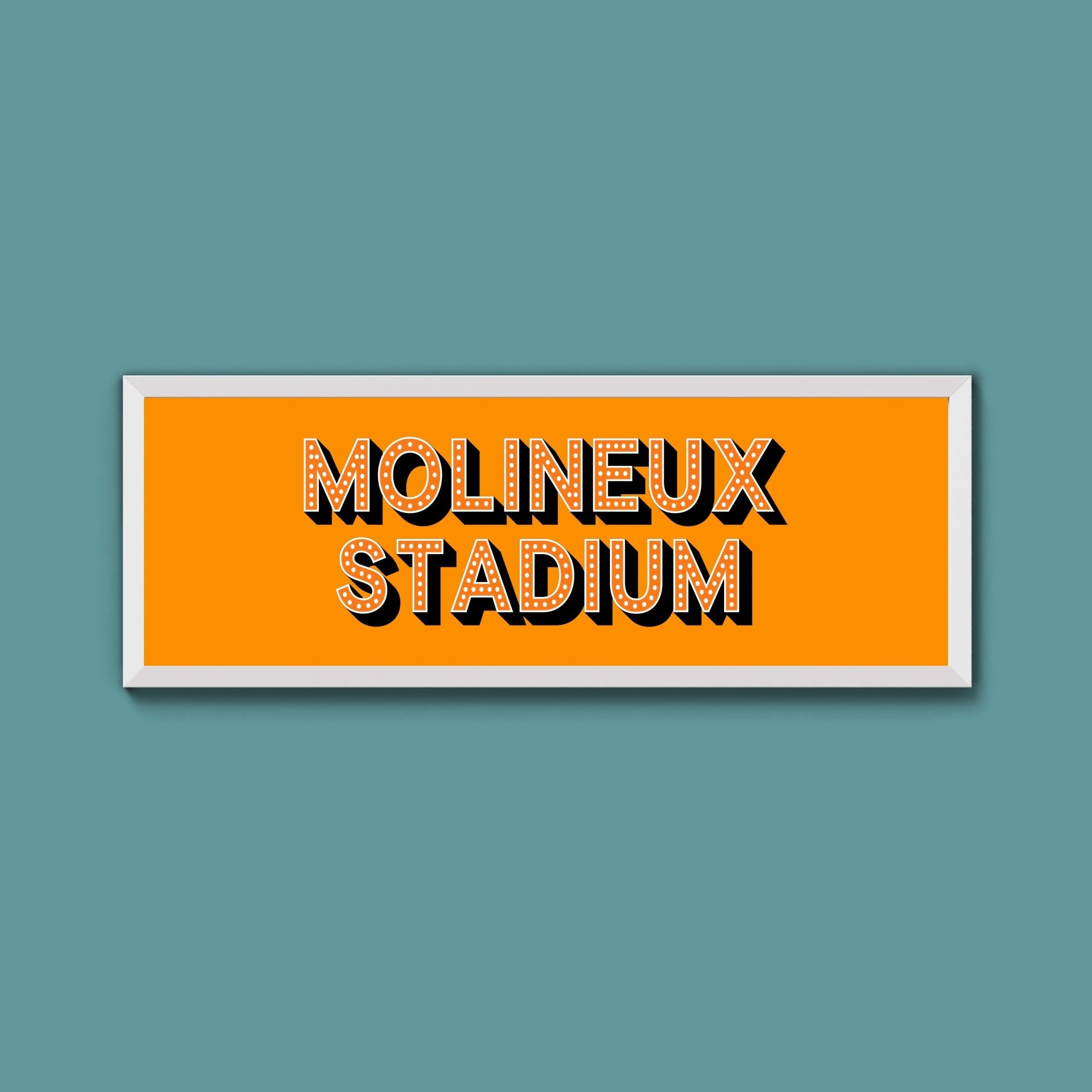 Wolverhampton Wanders FC Framed Print (New Style) - Above The Door