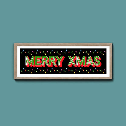 Merry Christmas Framed Print