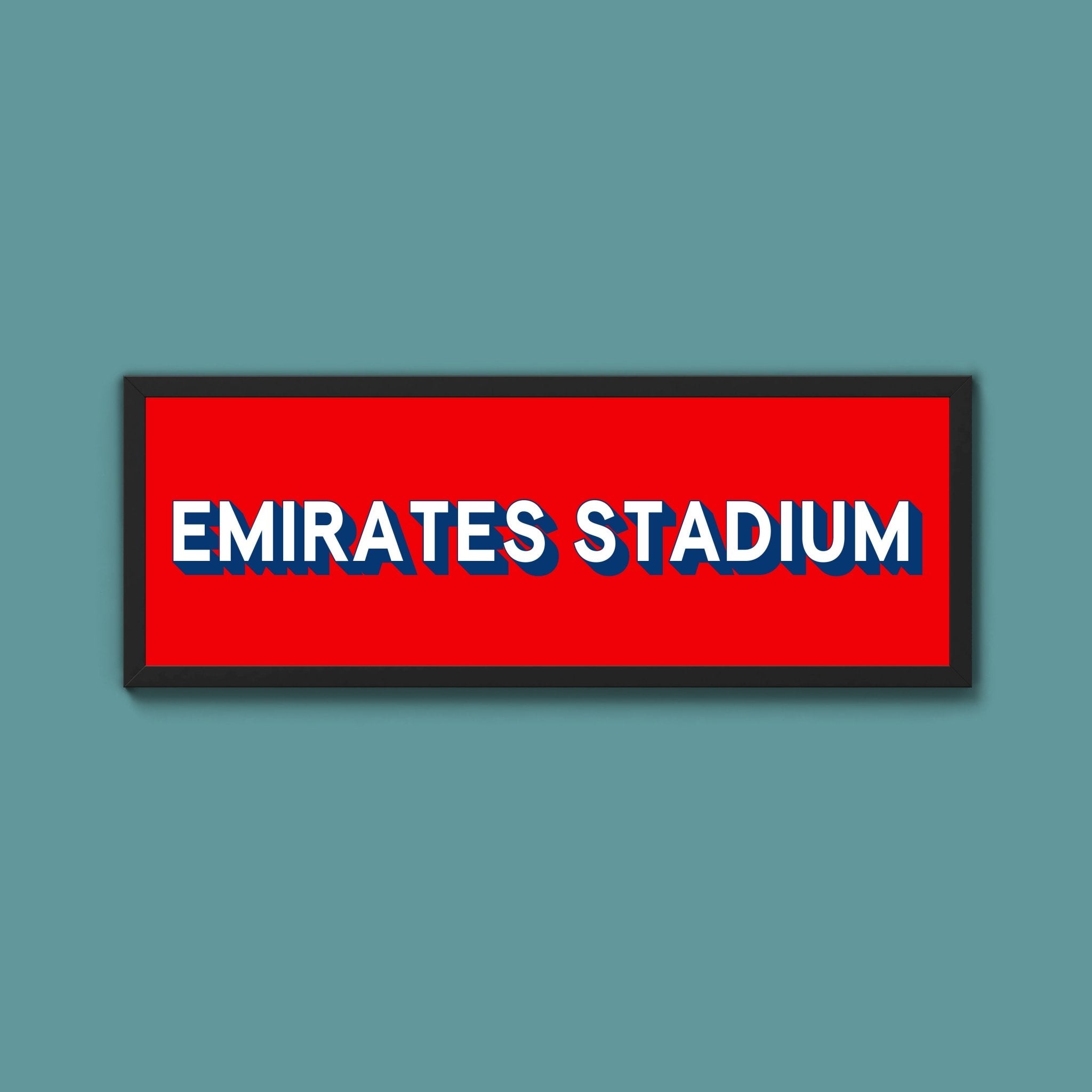 Arsenal FC Framed Print (New Style) - Above The Door