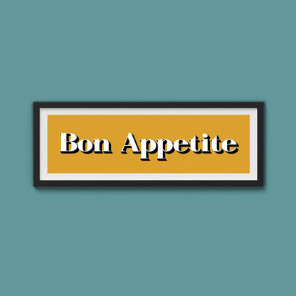 Bon Appetite Print - Above The Door