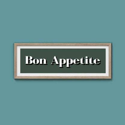 Bon Appetite Print - Above The Door
