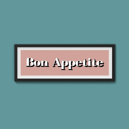 Bon Appetite Print - Above The Door