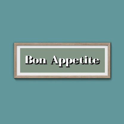Bon Appetite Print - Above The Door