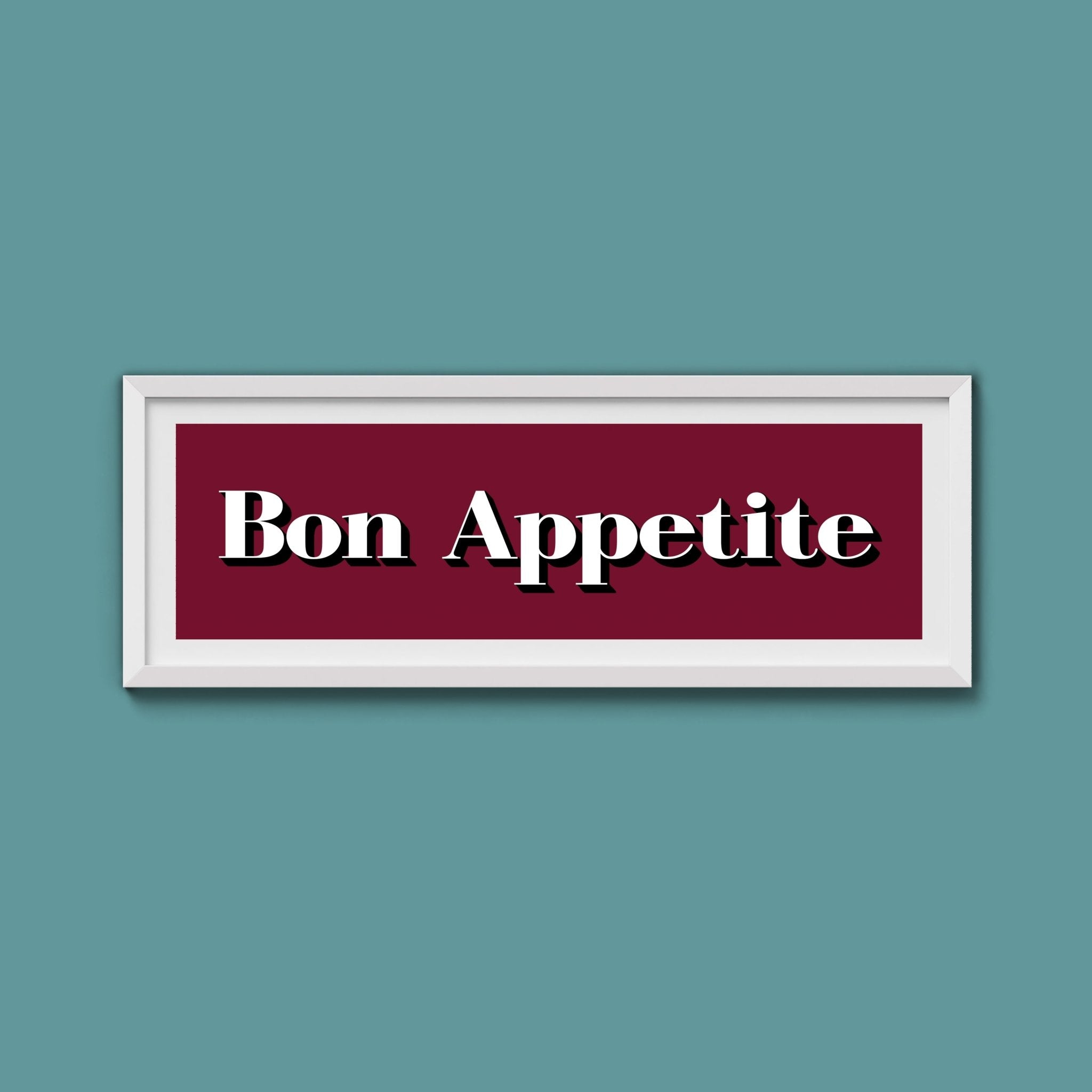 Bon Appetite Print - Above The Door