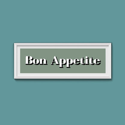 Bon Appetite Print - Above The Door