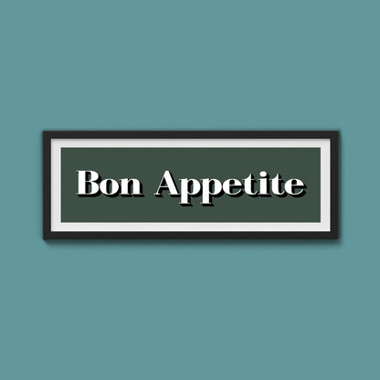 Bon Appetite Print - Above The Door