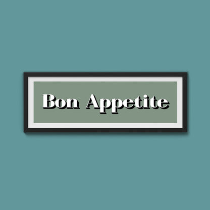 Bon Appetite Print - Above The Door