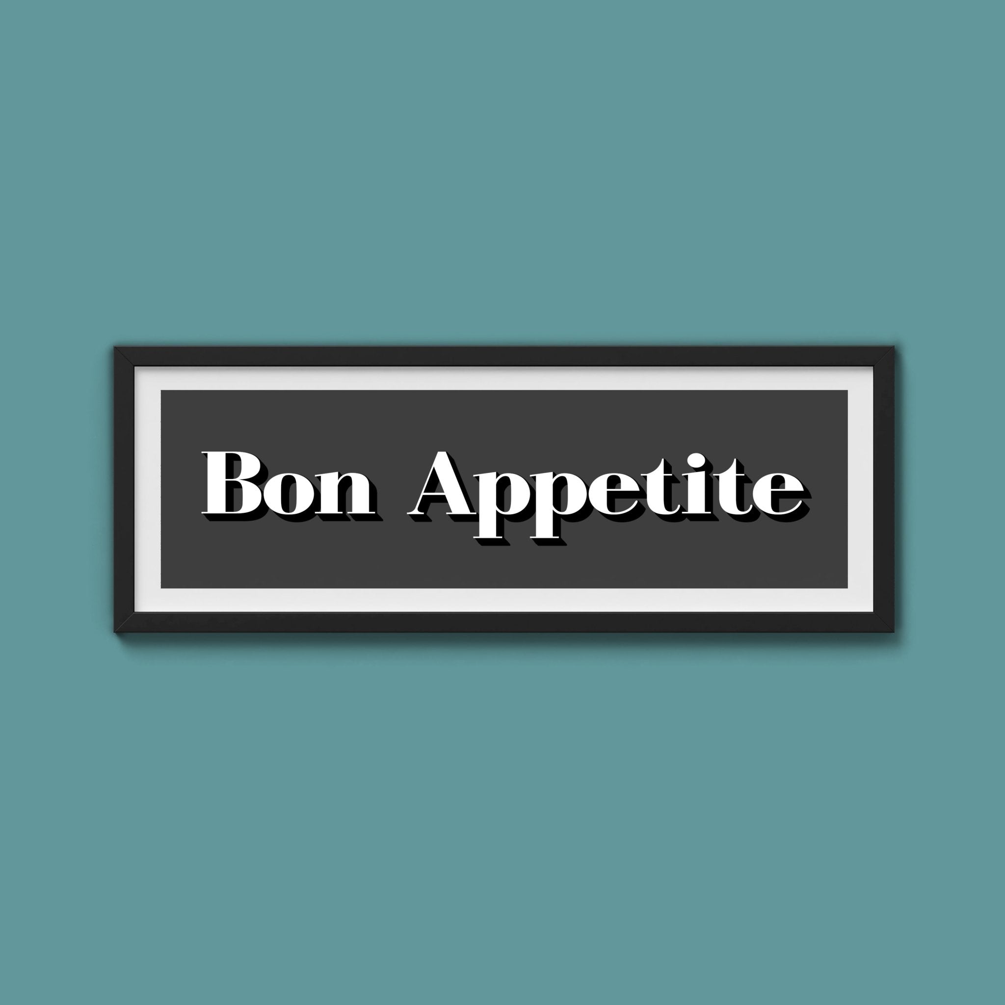 Bon Appetite Print - Above The Door
