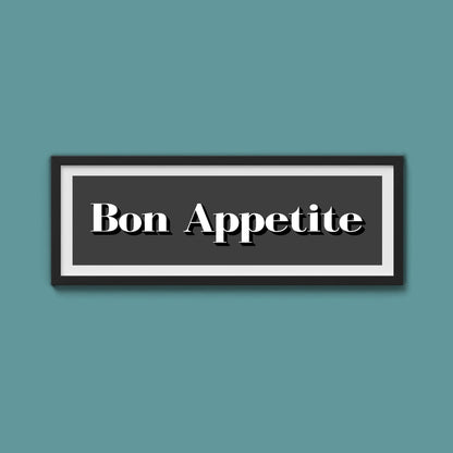 Bon Appetite Print - Above The Door