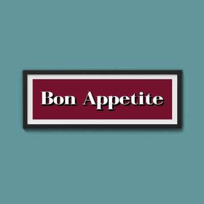 Bon Appetite Print - Above The Door