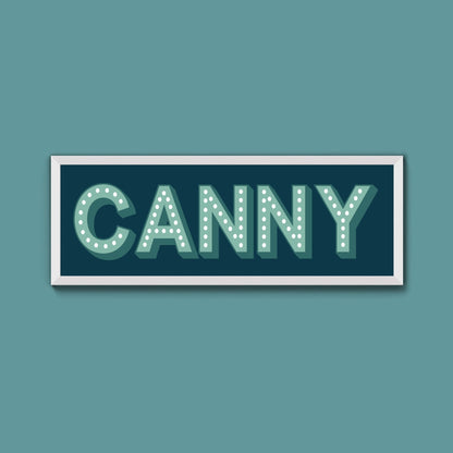 Canny Framed Print (New Style) - Above The Door
