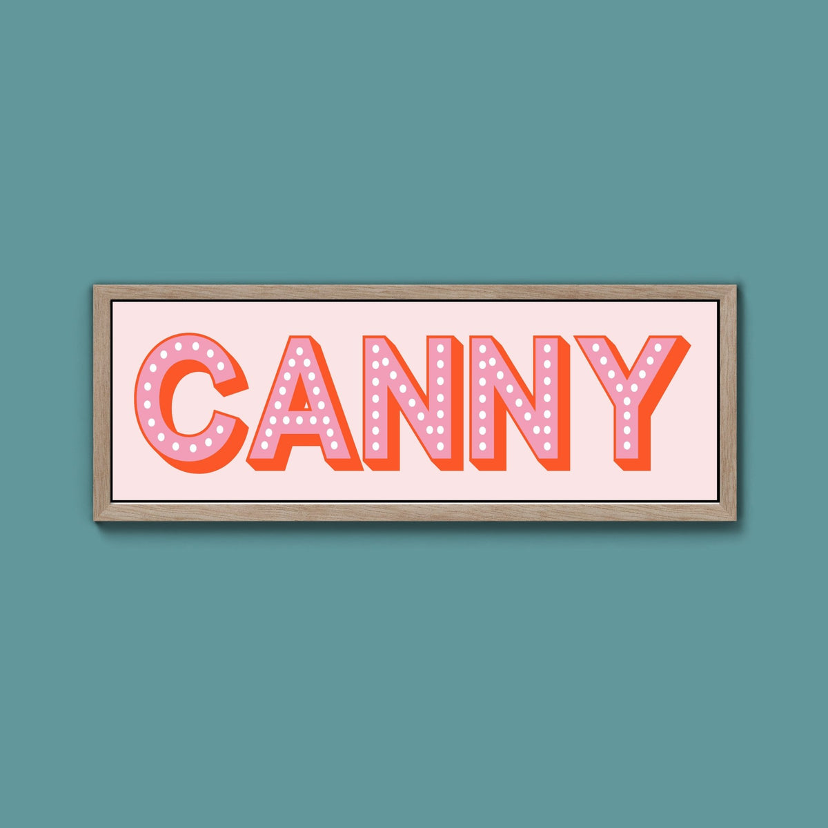 Canny Framed Print (New Style) - Above The Door