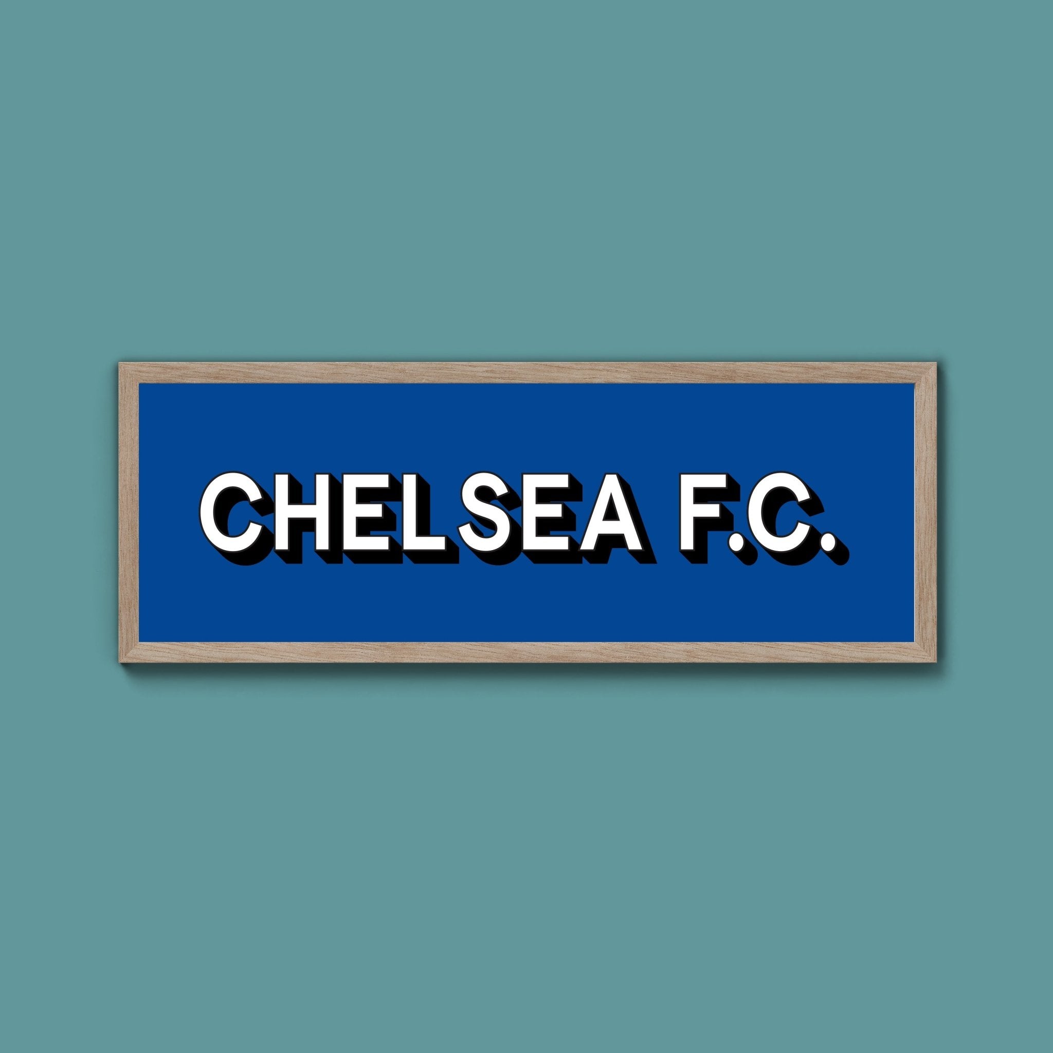Chelsea FC Framed Print (New Style) - Above The Door